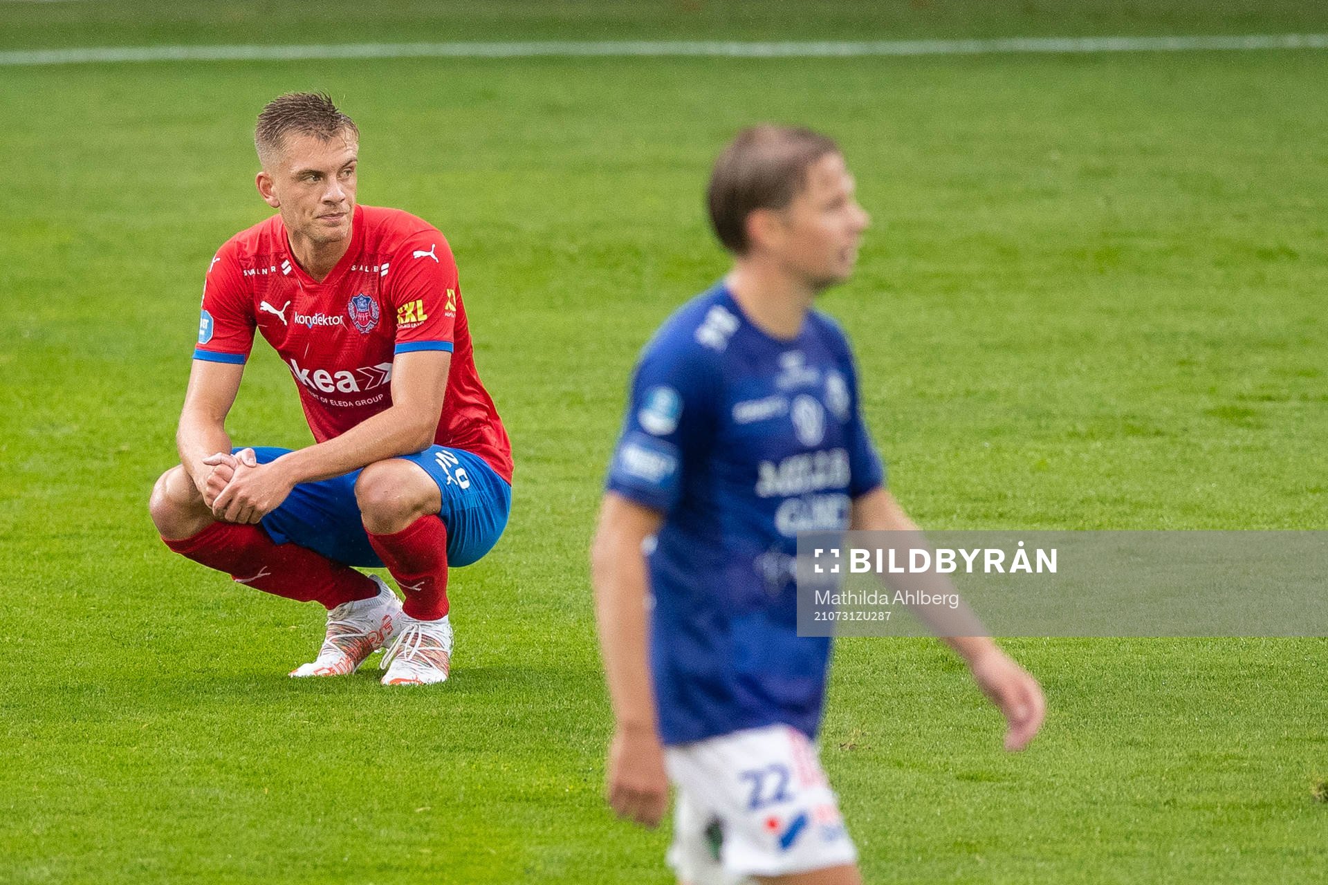 Helsingborgs Dennis Olsson deppar