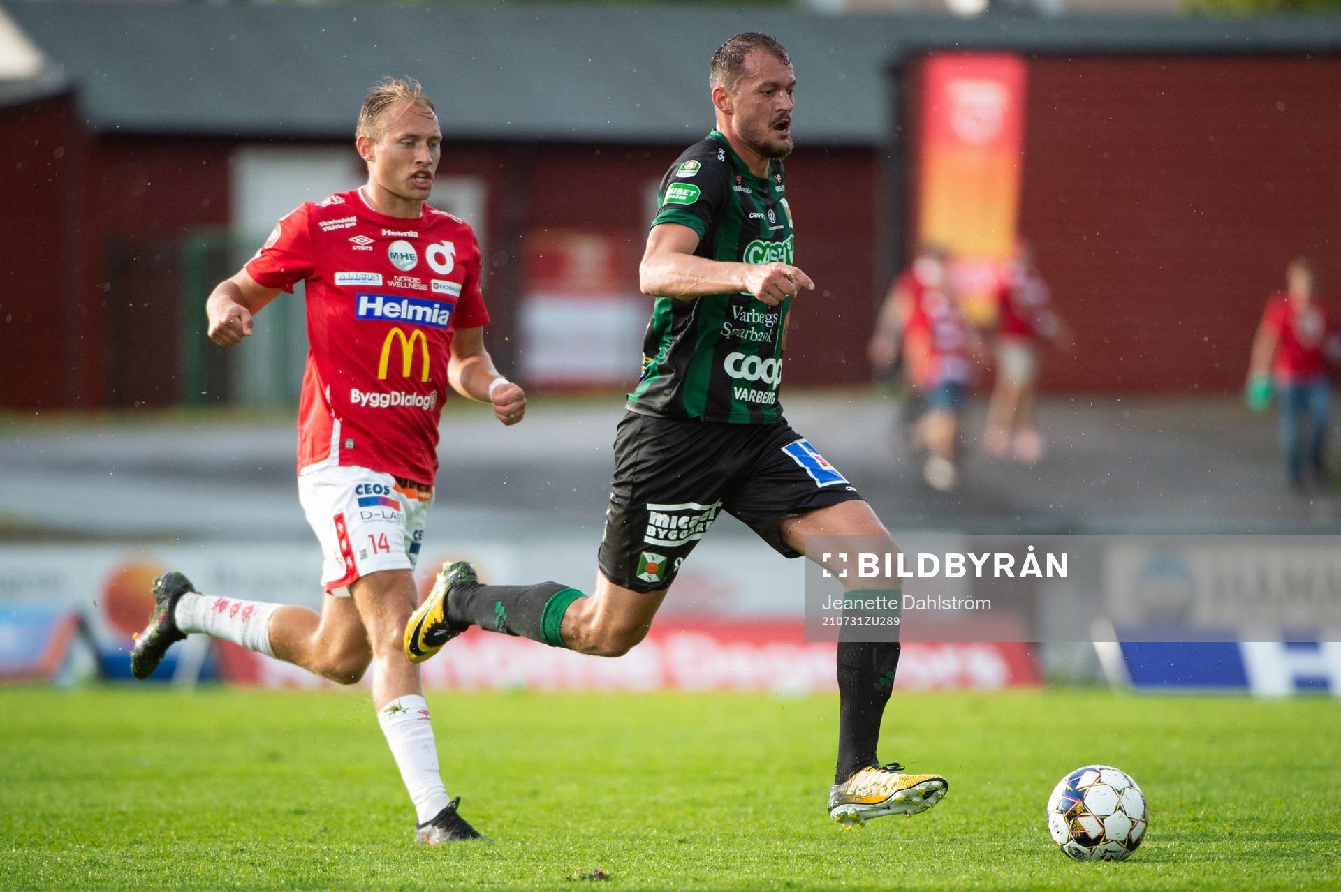 Degerfors Villiam Dahlström och Varbergs Rasmus Cronvall