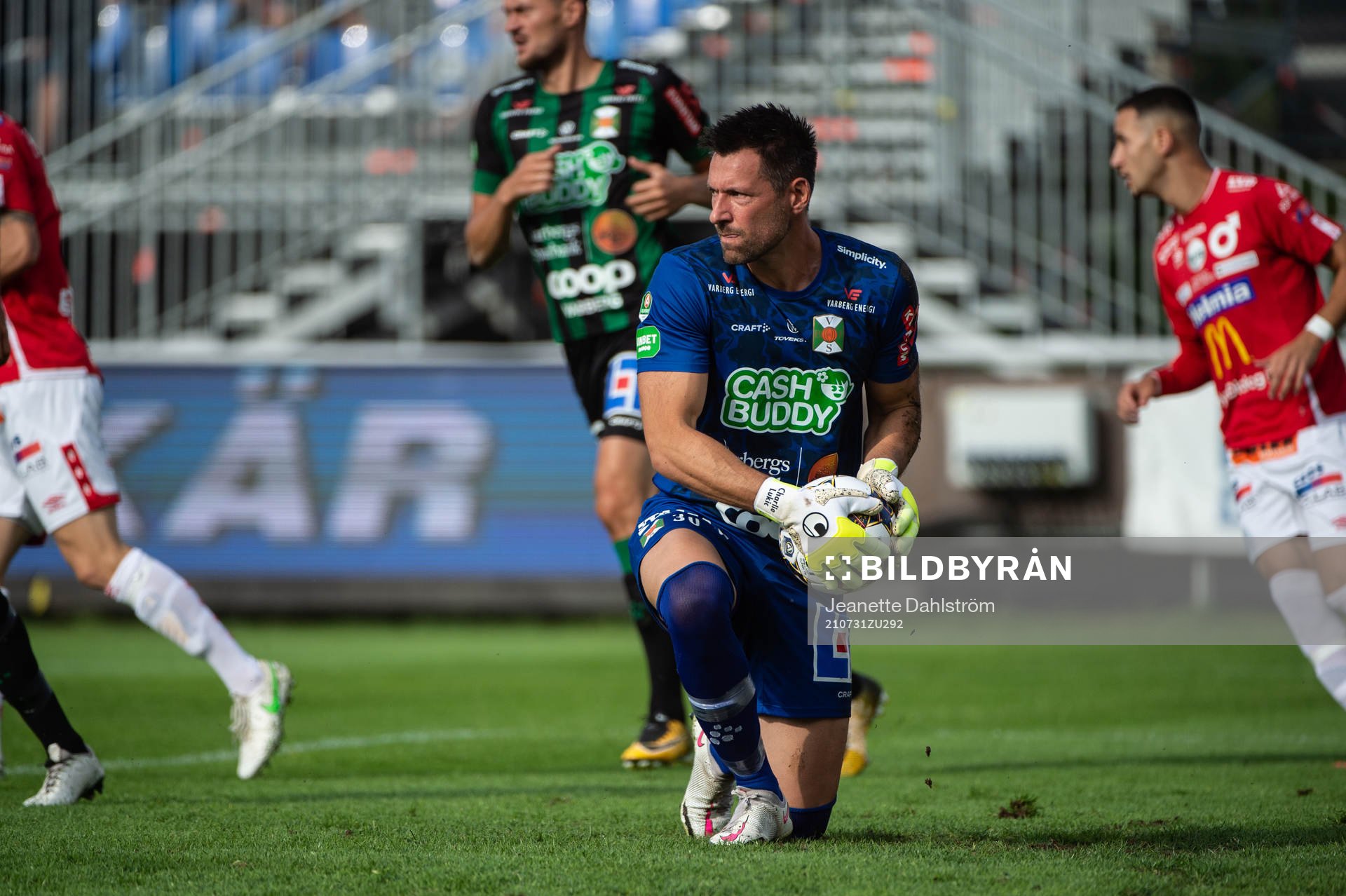 Varbergs målvakt Stojan Lukic