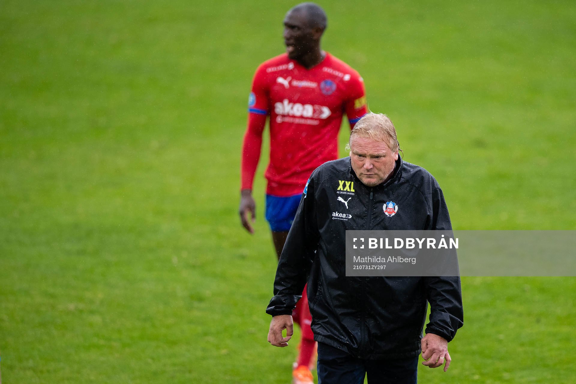 Helsingborgs tränare Jörgen Lennartsson deppar