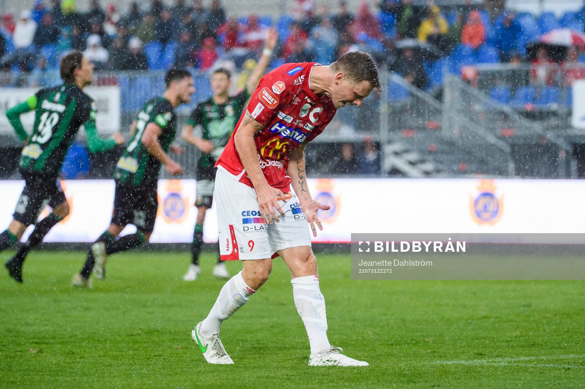 Degerfors Johan Bertilsson reagerar