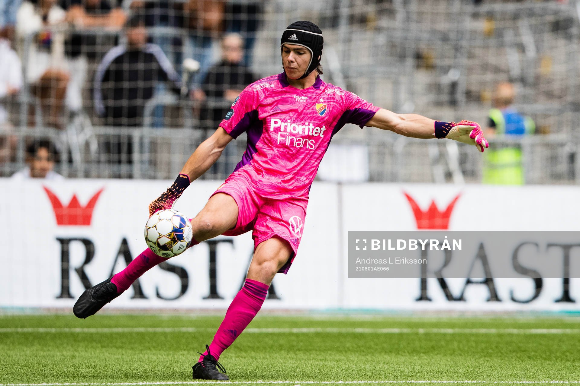 Djurgårdens målvakt Jacob Widell Zetterström