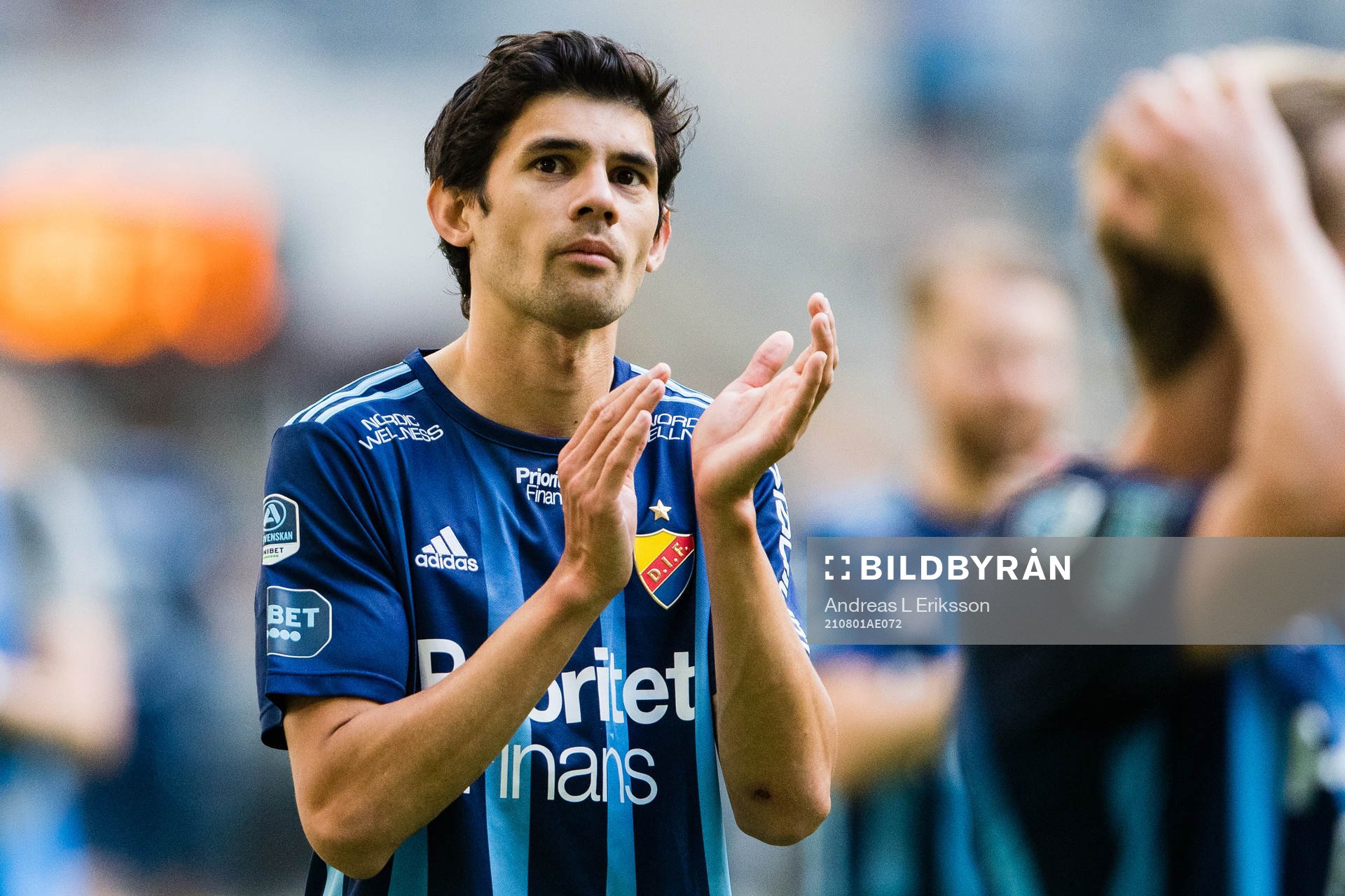 Djurgårdens Jesper Nyholm jublar