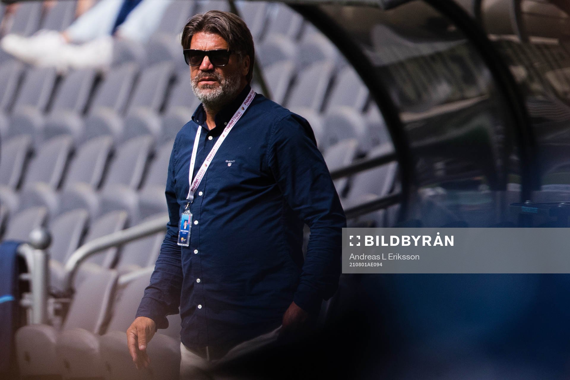 Djurgårdens sportchef Bosse Andersson innan