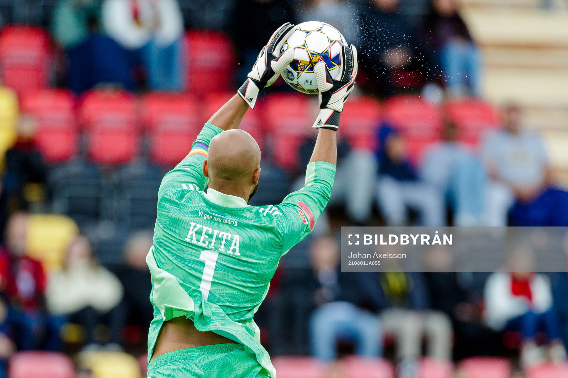Östersunds målvakt Aly Keita