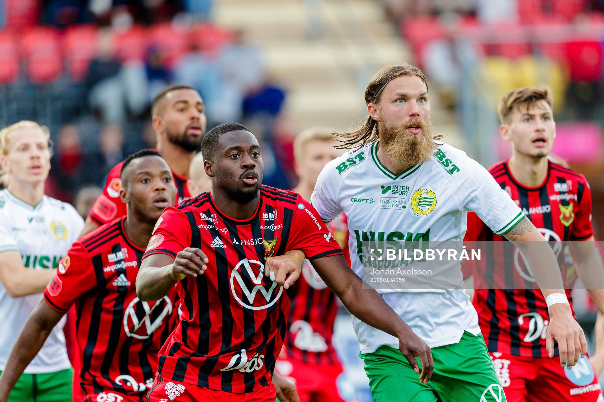 Östersunds Isak Ssewankambo