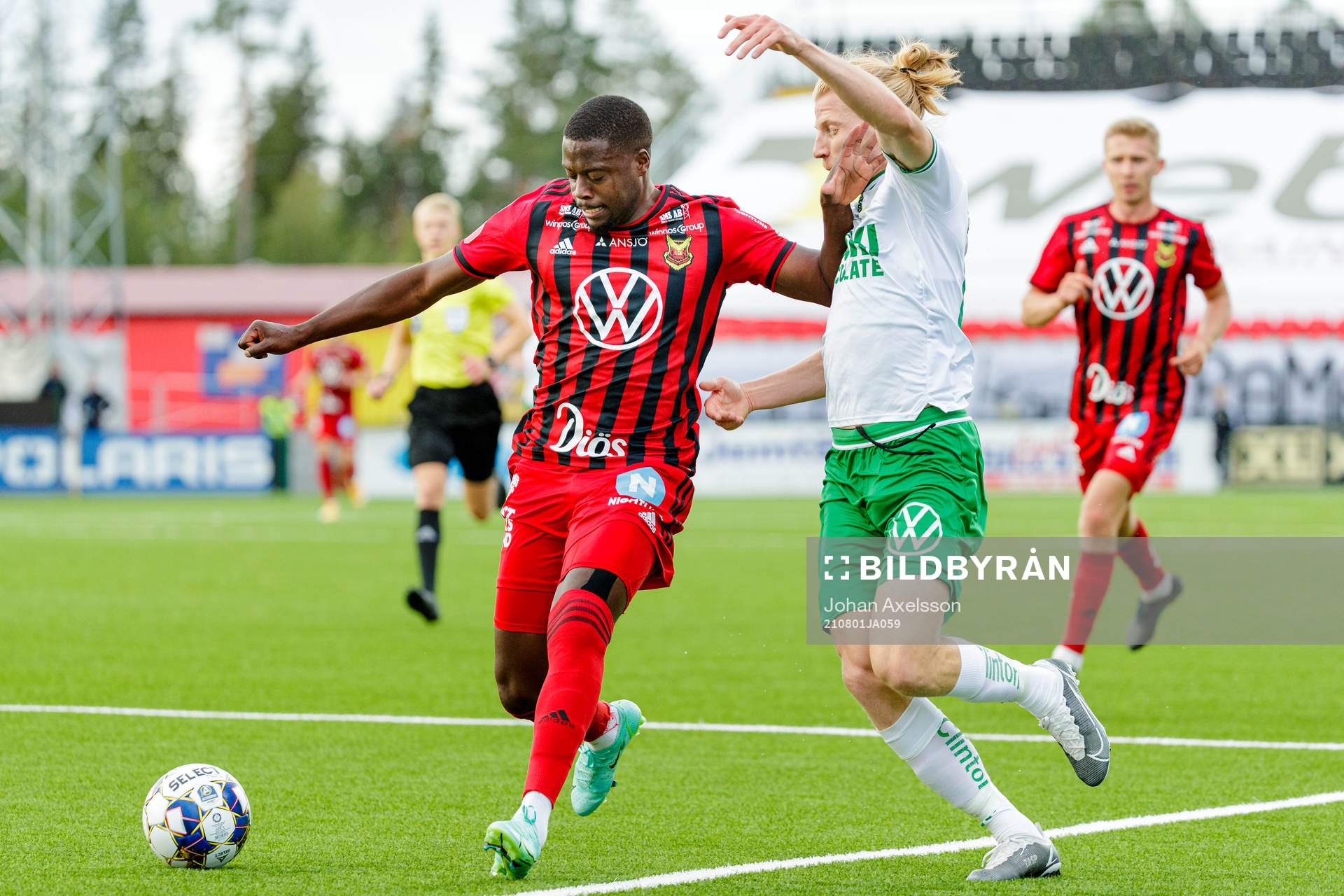 Östersunds Isak Ssewankambo