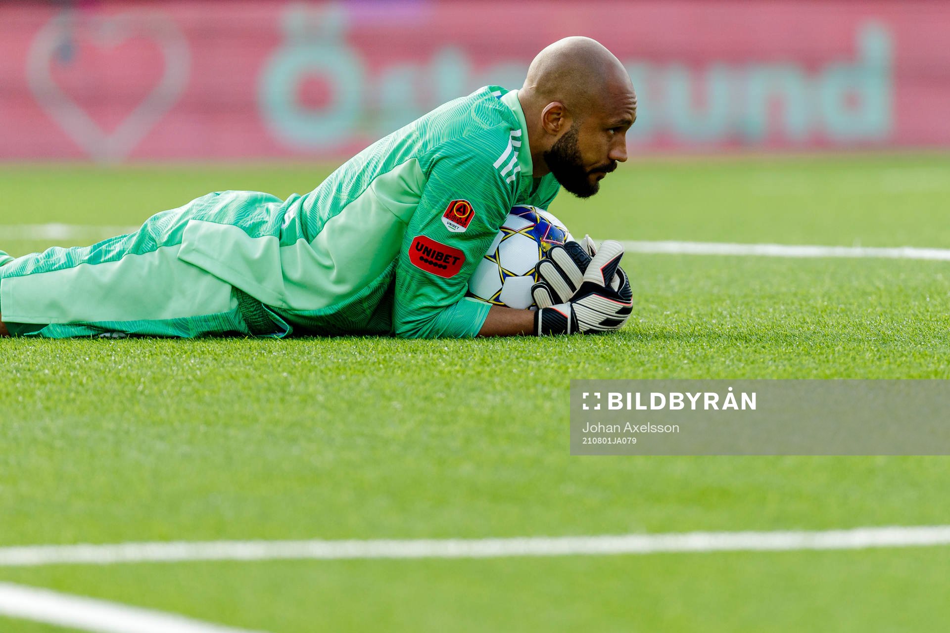 Östersunds målvakt Aly Keita