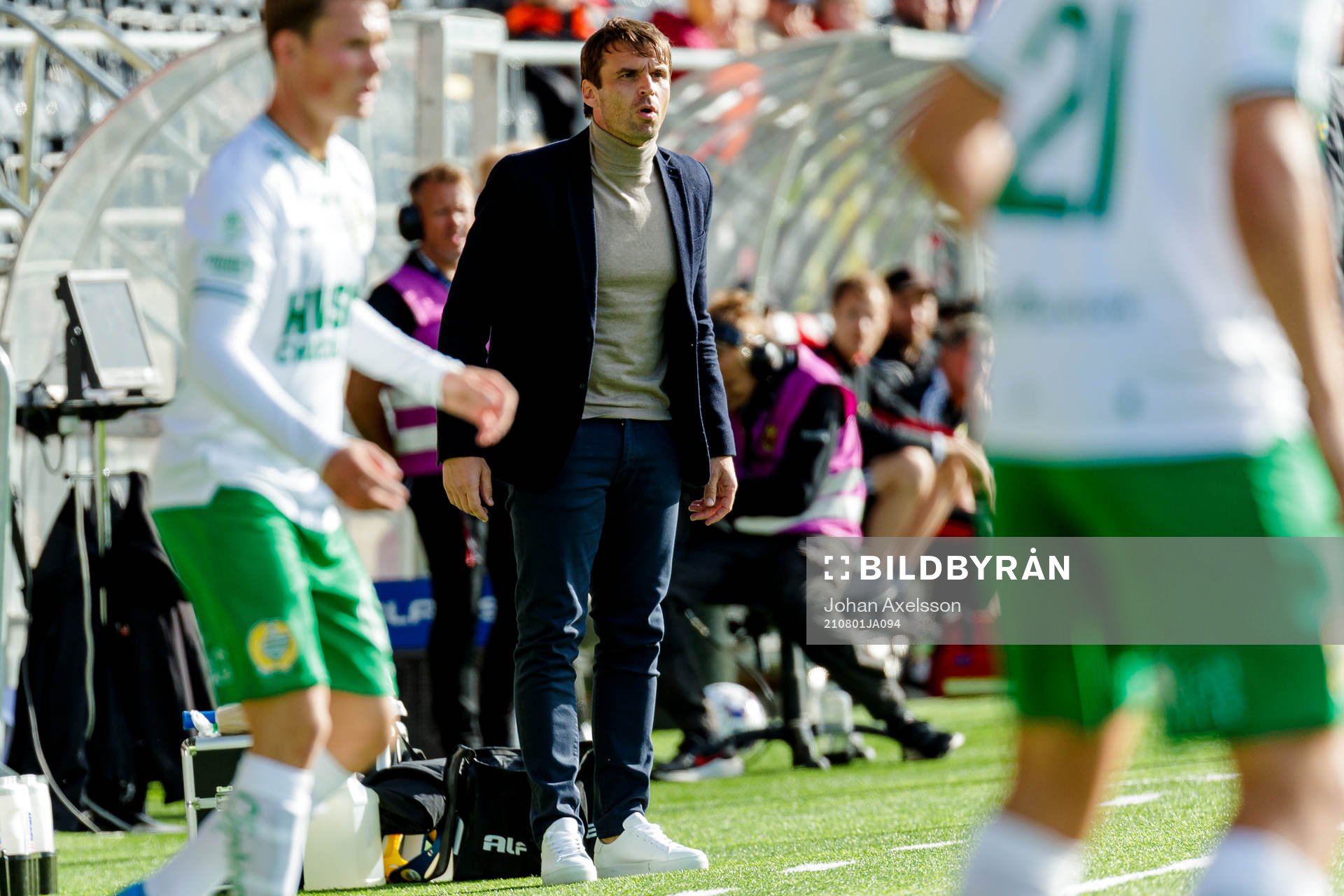 Hammarbys tränare Milos Milojevic