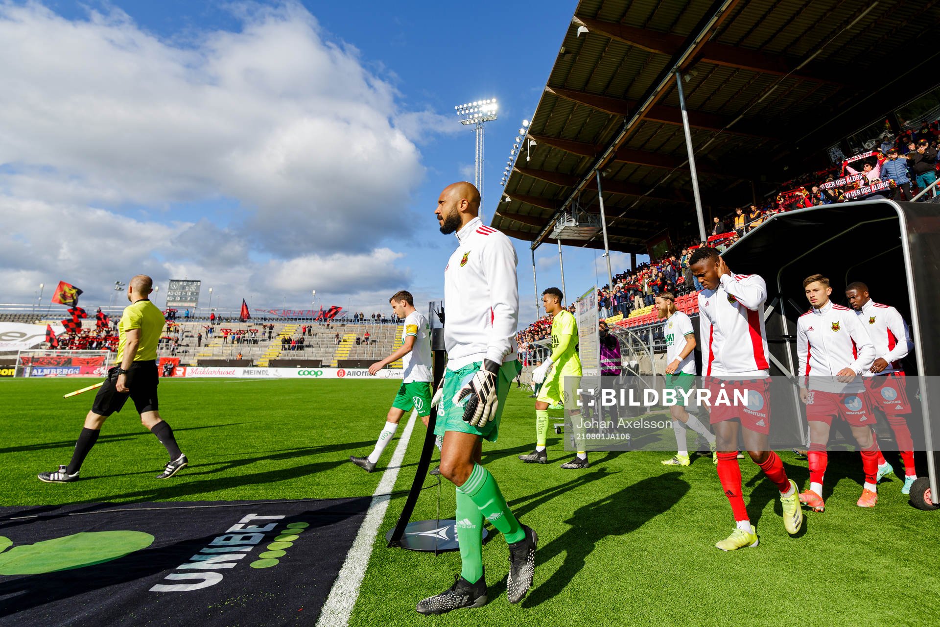 Östersunds målvakt Aly Keita