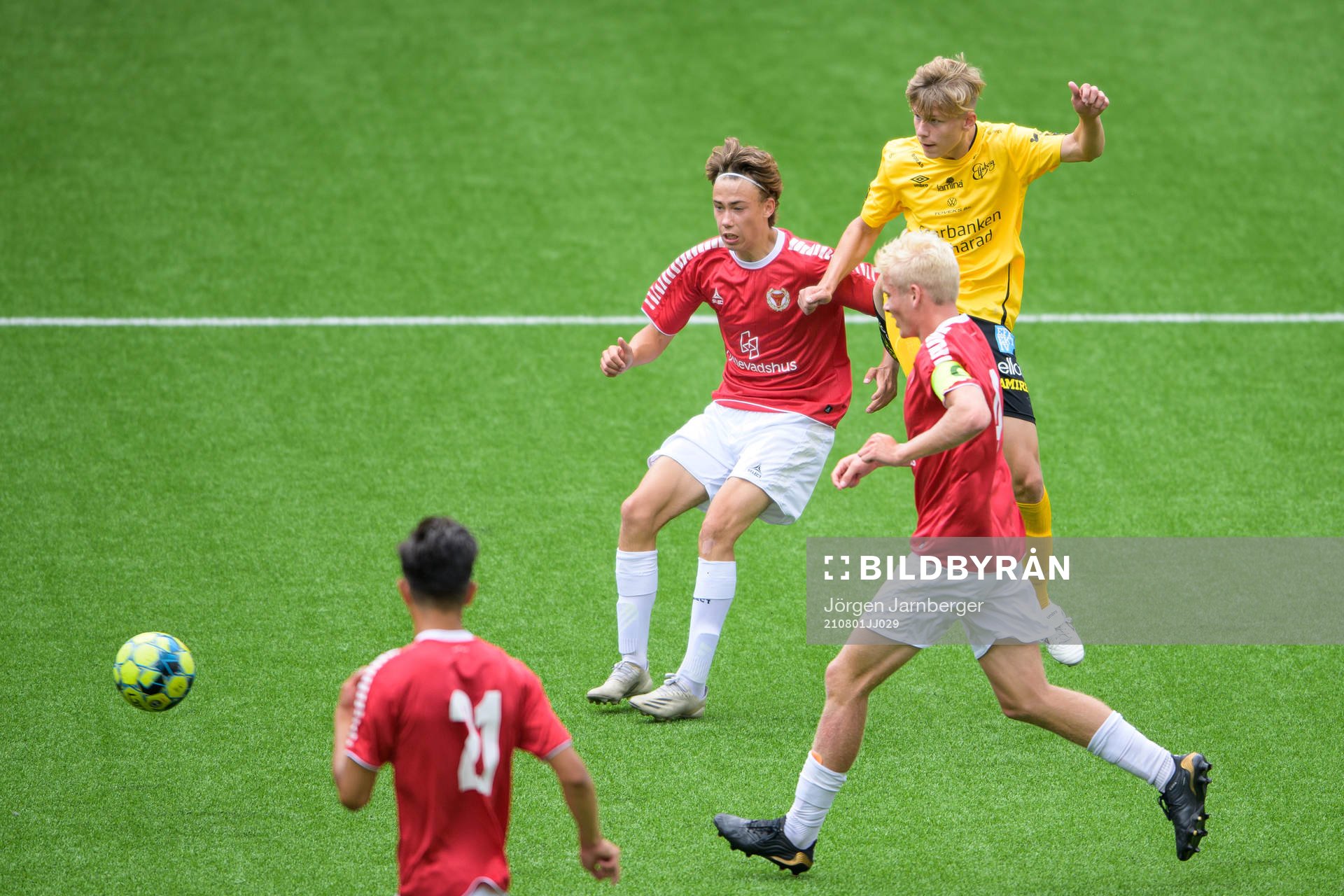 Elfsborgs Gottfrid Rapp och Kalmars Albin Gefvert