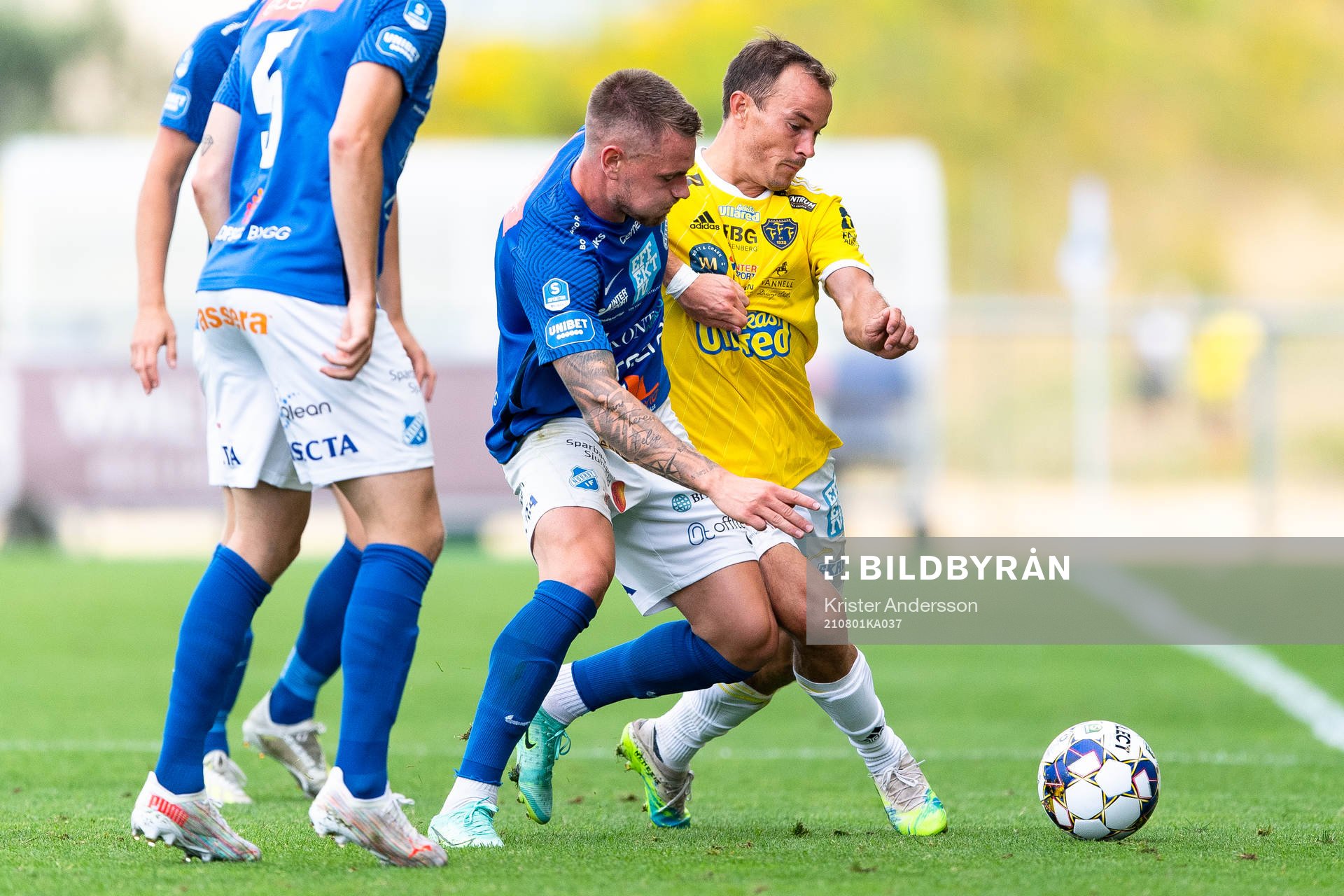 Norrbys Rasmus Örqvist och Falkenbergs Anton Wede