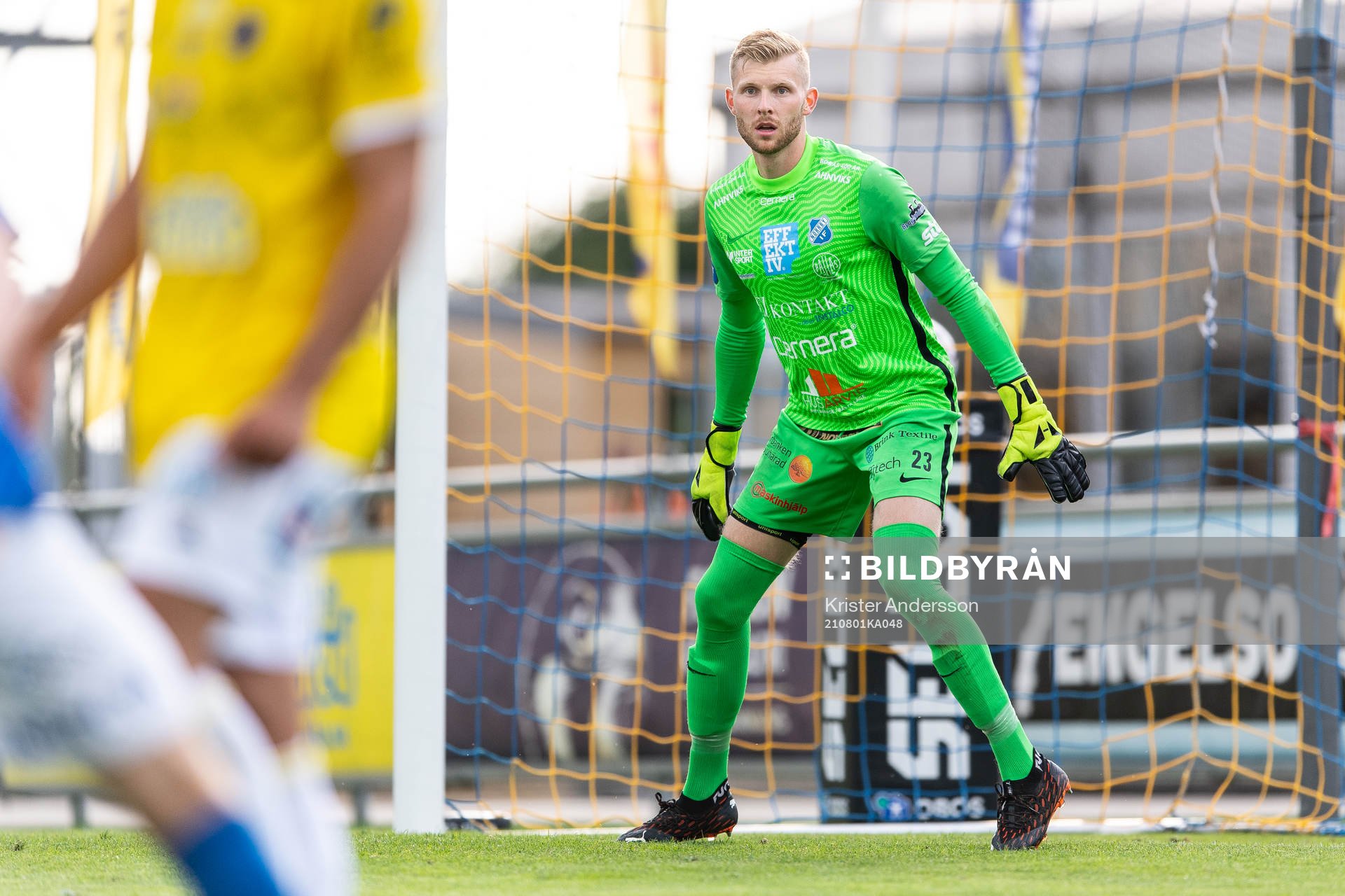Norrbys målvakt Anton Cajtoft