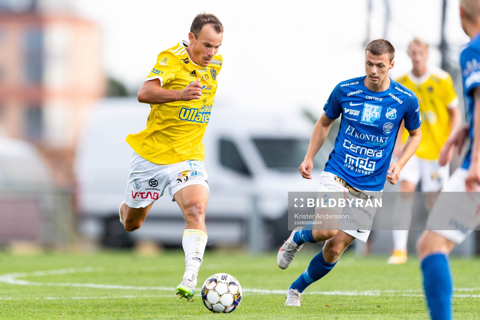 Falkenbergs Anton Wede och Norrbys Johan Brannefalk