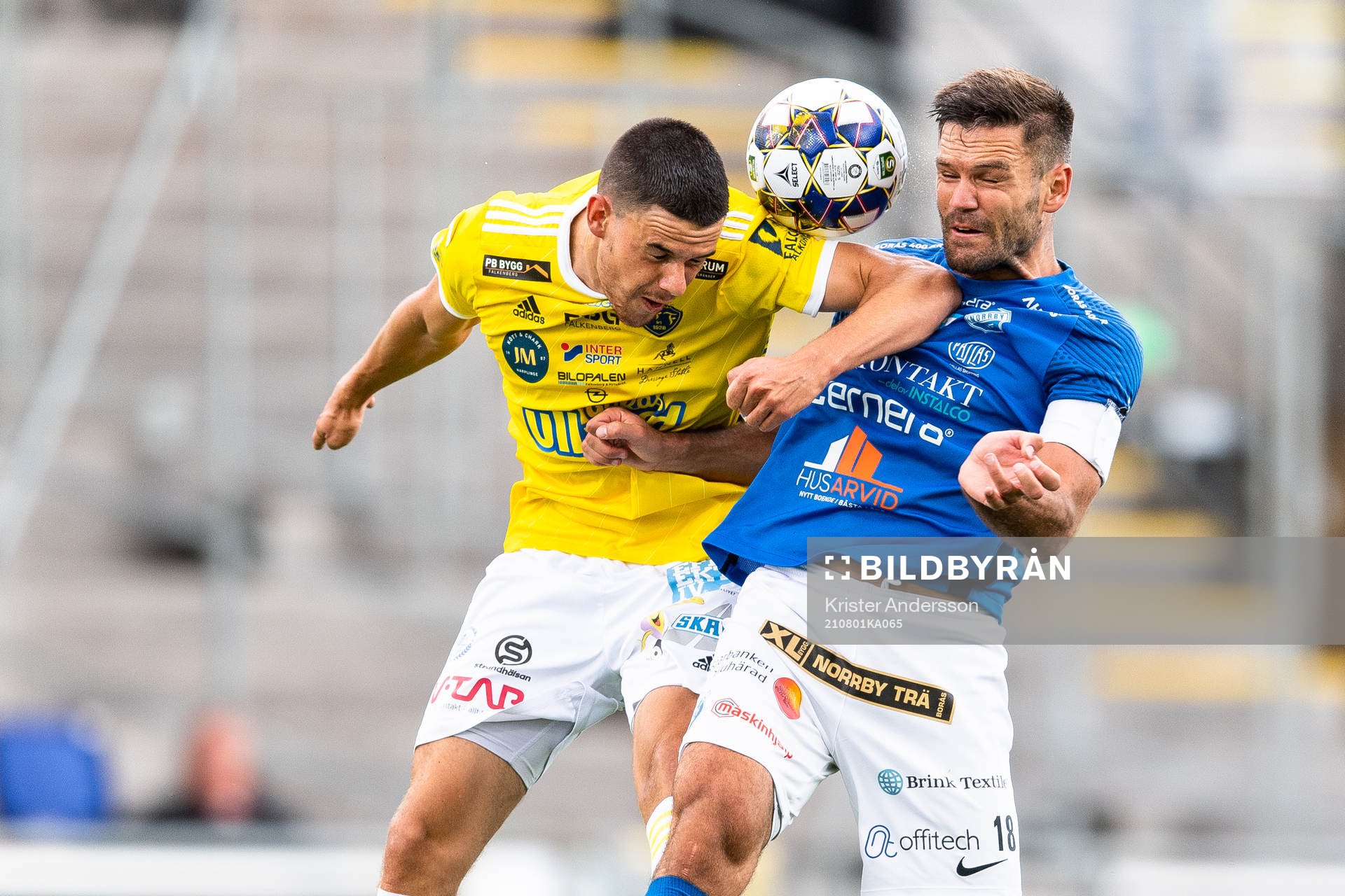 Falkenbergs Samuel Adrian och Norrbys Ivo Dominik Pekalski