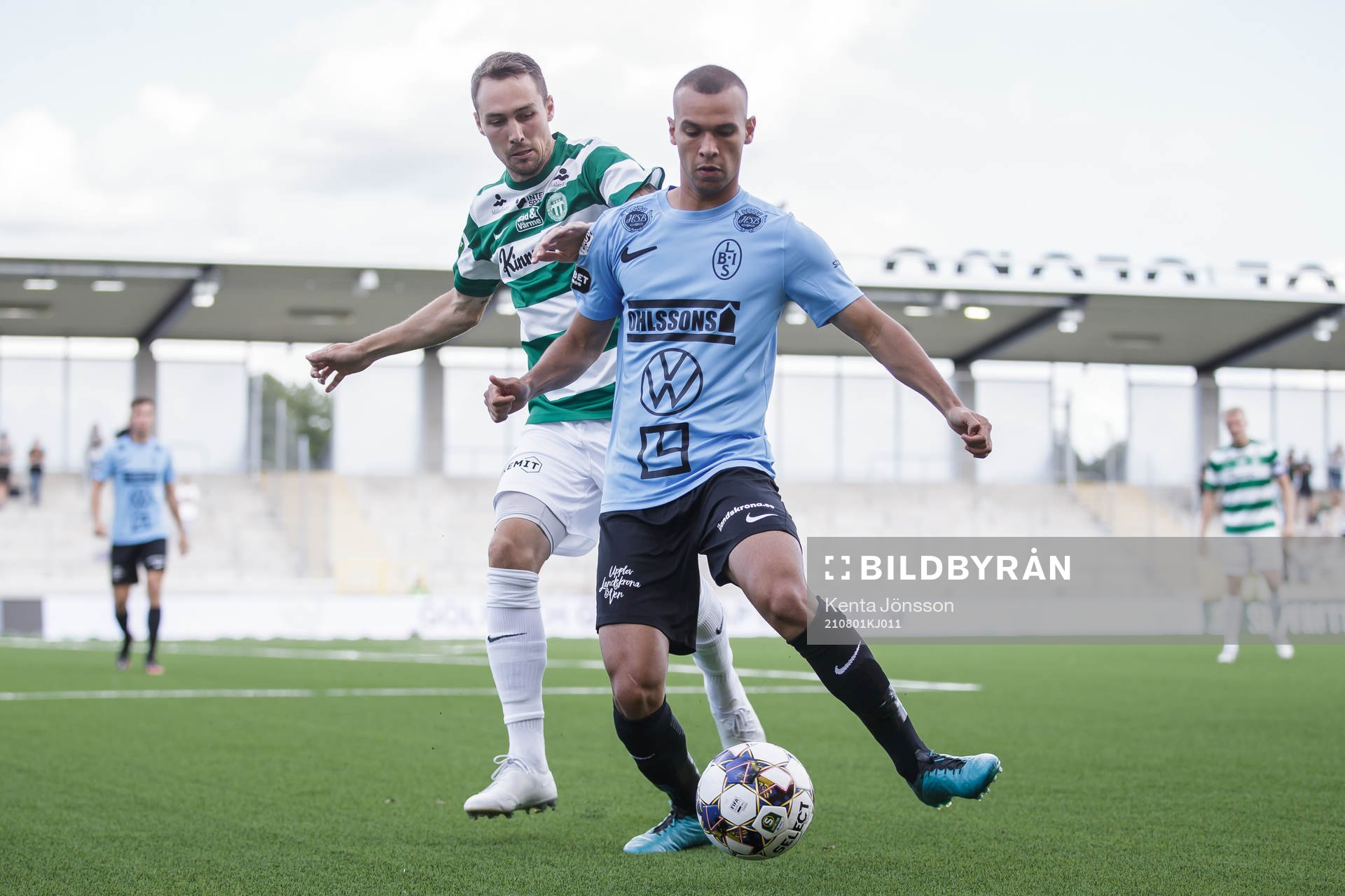 Västerås Filip Tronét och Landskronas Sumar Almadjed