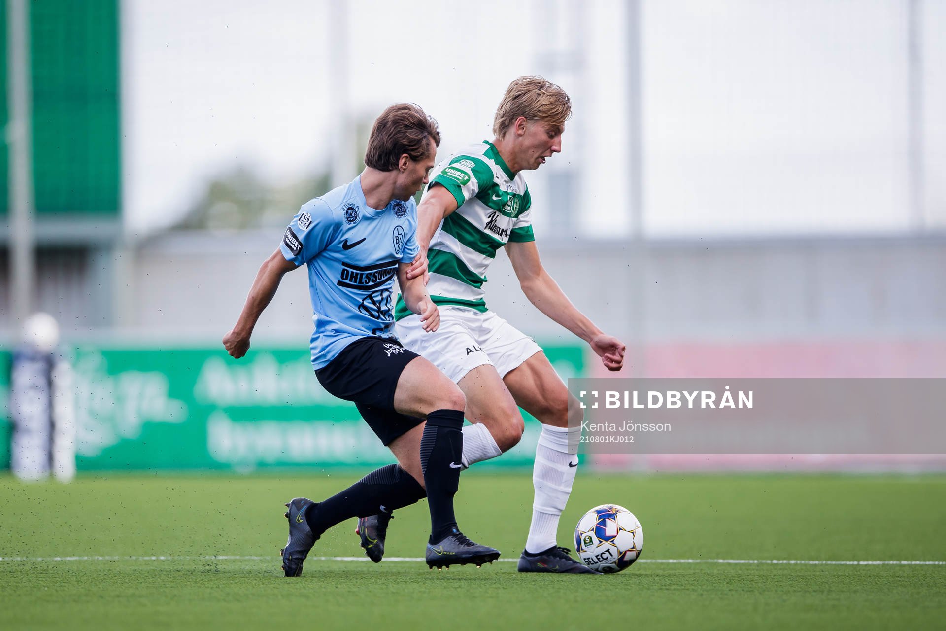 Landskronas Filip Ottosson och Västerås Albin Sporrong