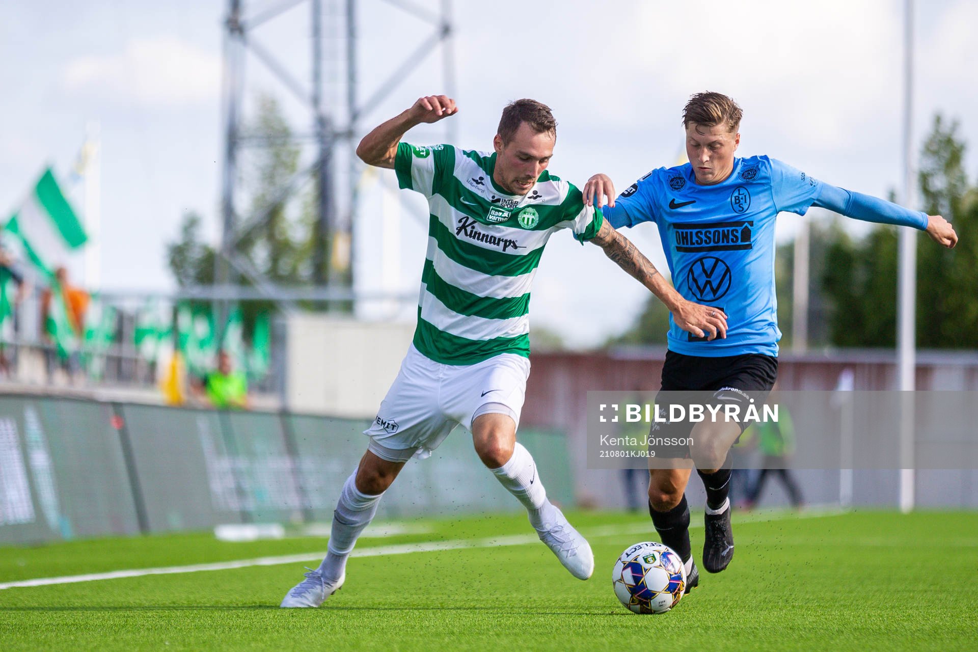 Västerås Filip Tronét och Landskronas Alexander Tkacz