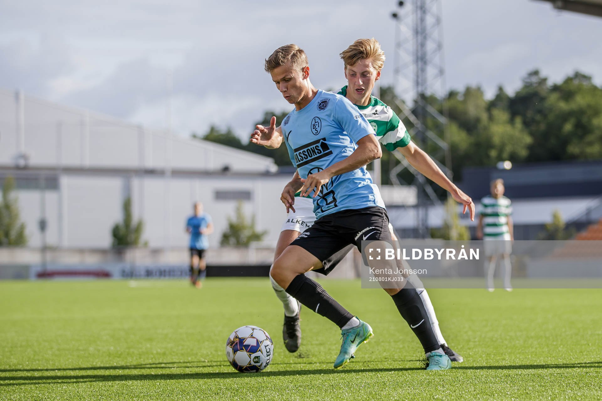 Landskronas Oscar Petersson och Västerås Albin Sporrong