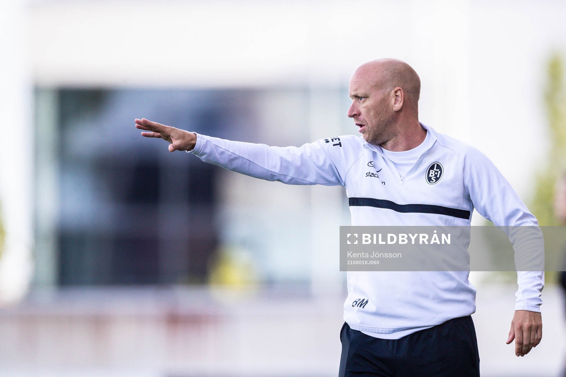 Landskronas tränare Billy Magnusson