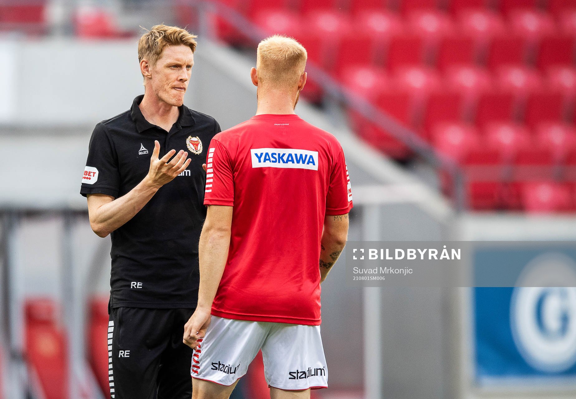 Kalmars assisterande tränare Rasmus Elm