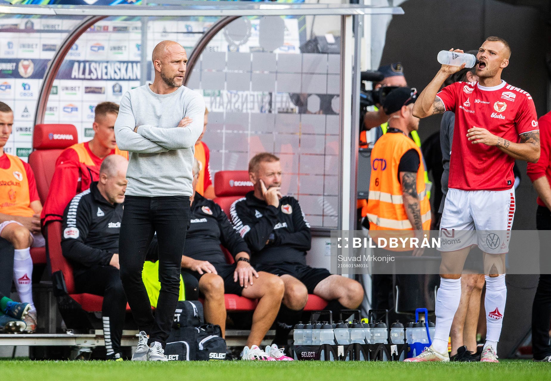 Kalmars tränare Henrik Rydström