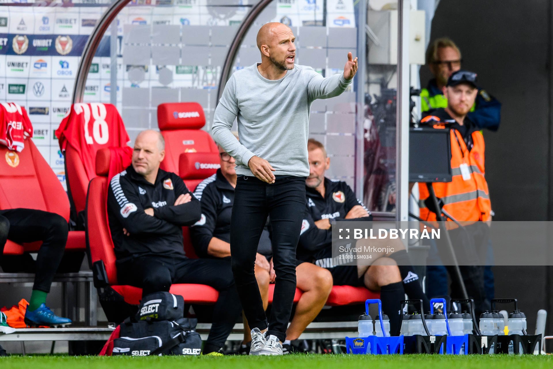 Kalmars tränare Henrik Rydström