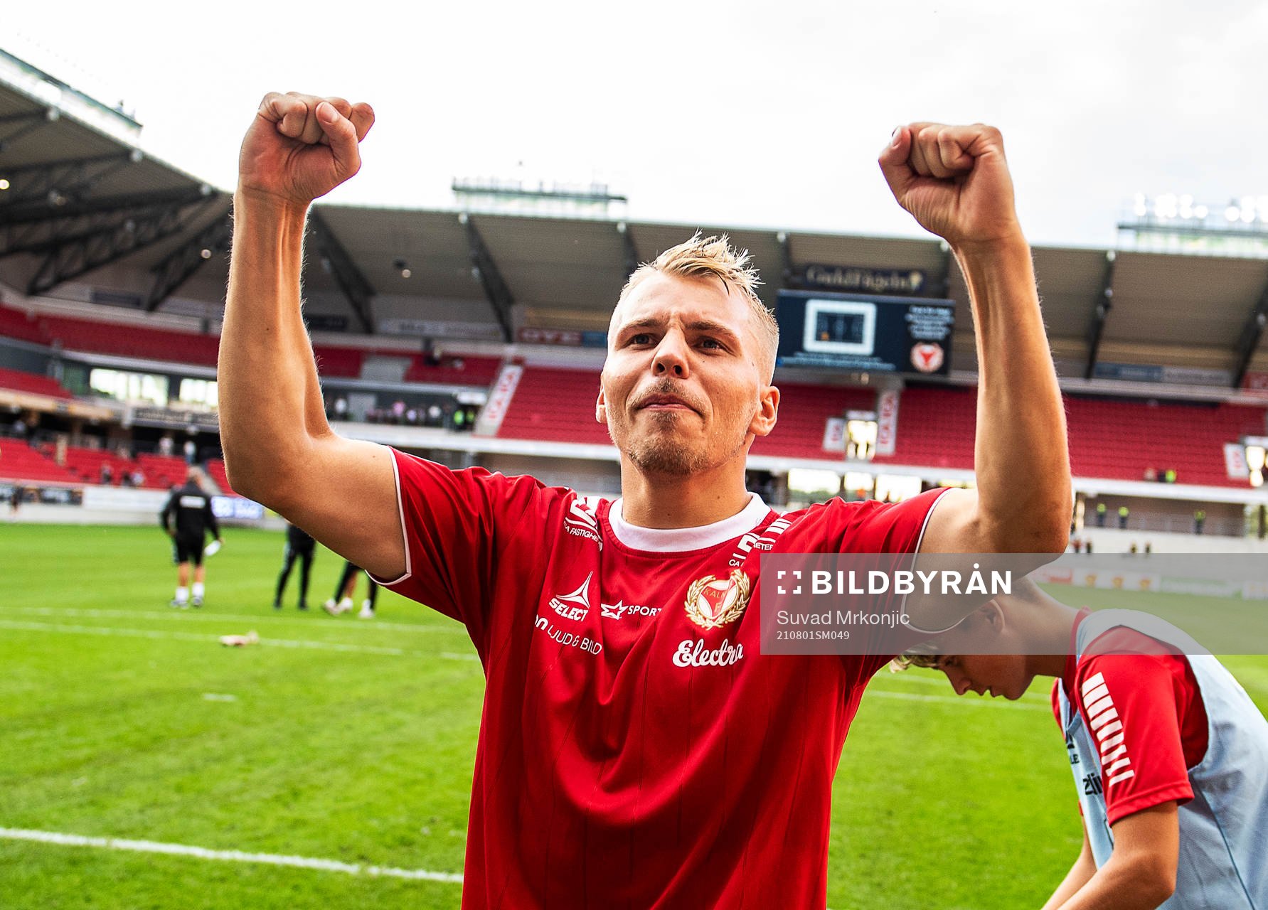 Kalmars Sebastian Ring jublar