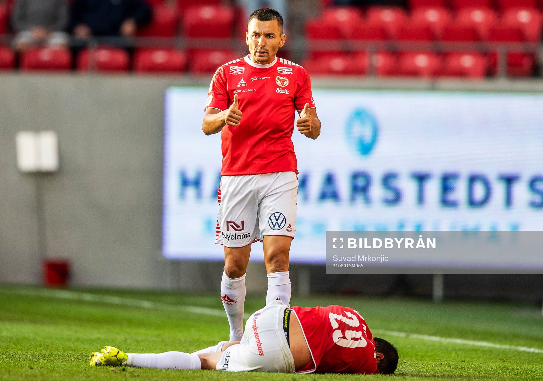 Kalmars Emin Nouri och Romario Pereira Sipiao