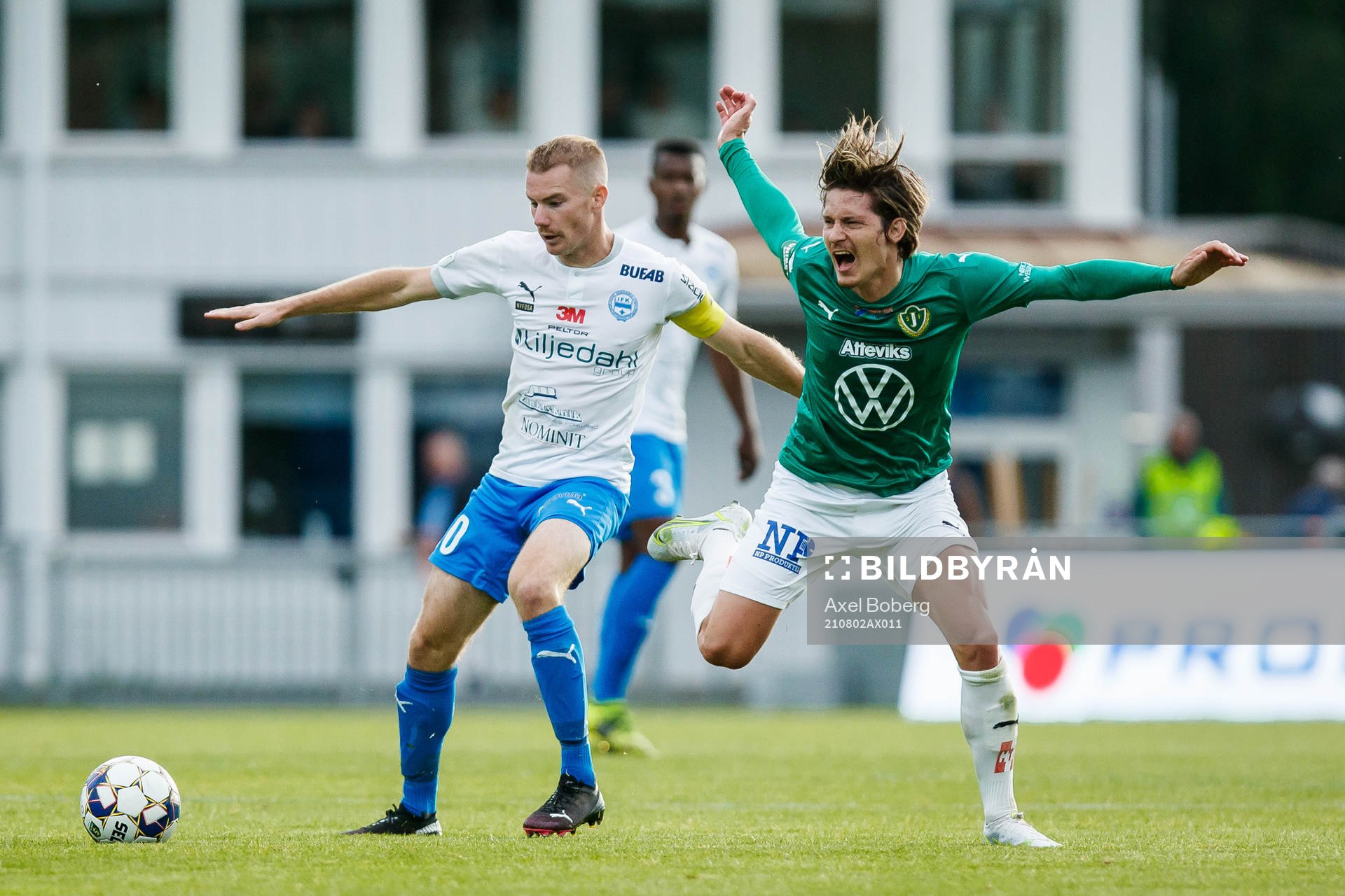 Värnamos Freddy Winsth och Jönköpings Robin Book