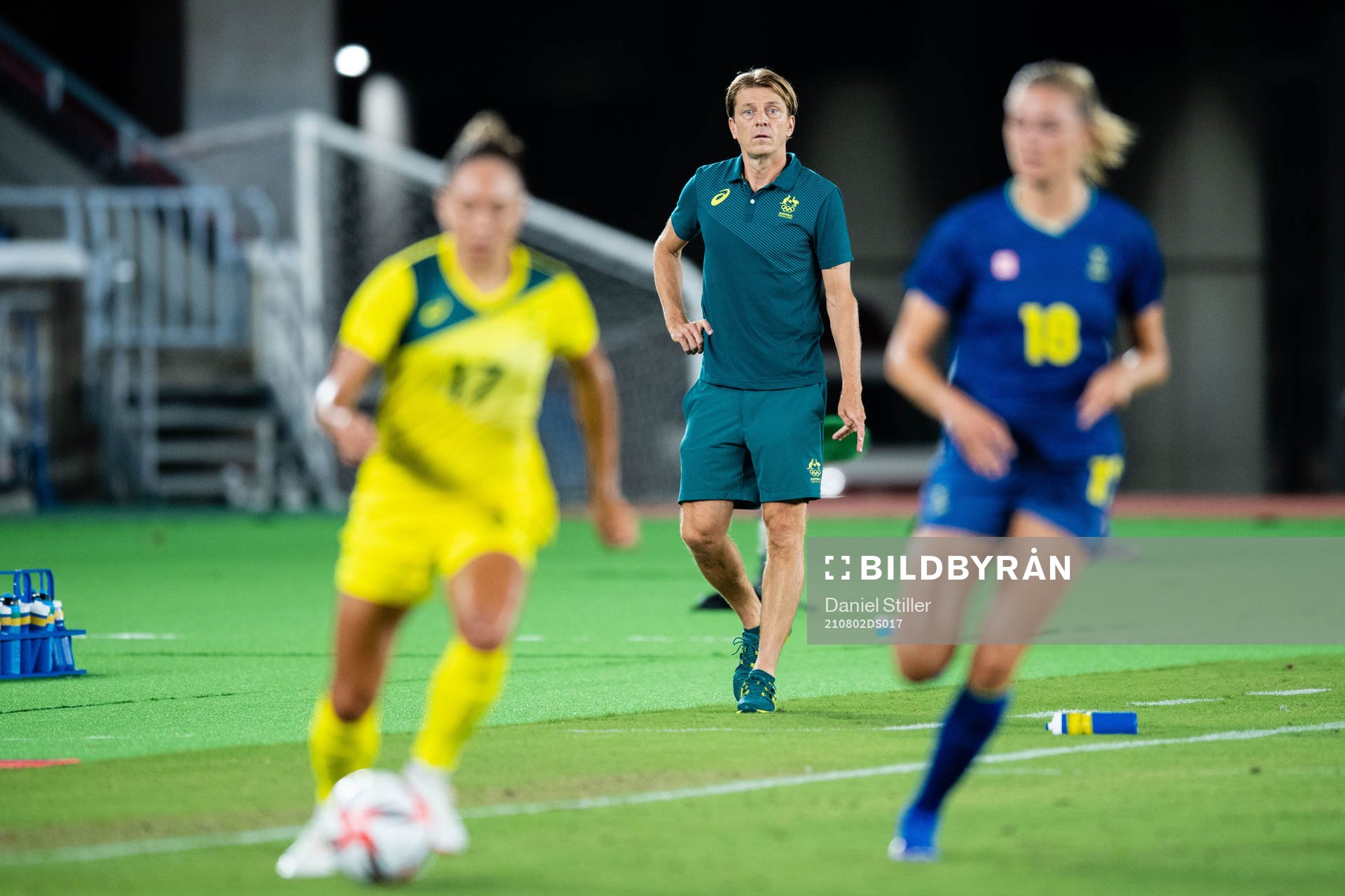 Tony Gustavsson, head coach of Australia in the women´s
