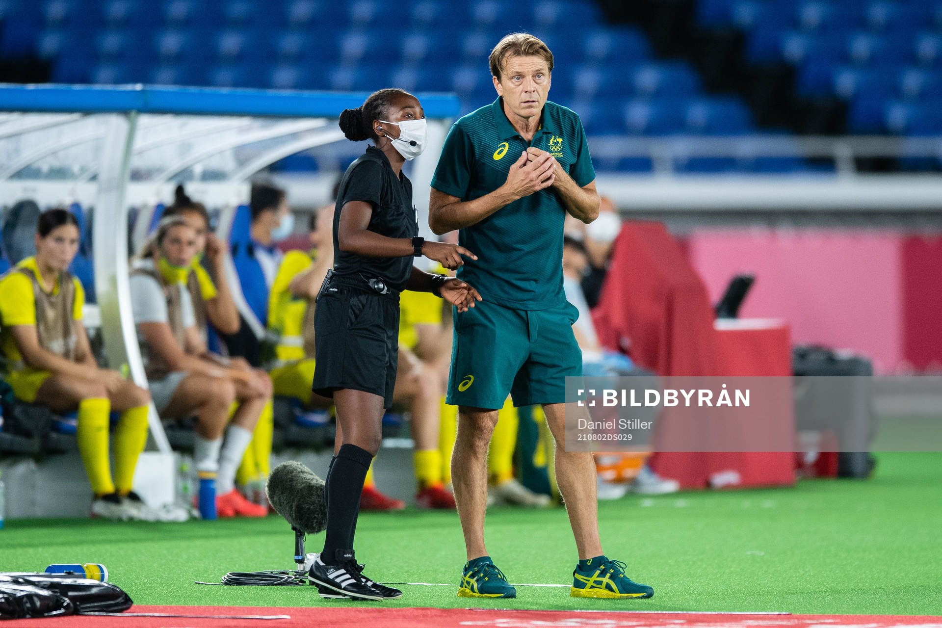 Tony Gustavsson, head coach of Australia in the women´s