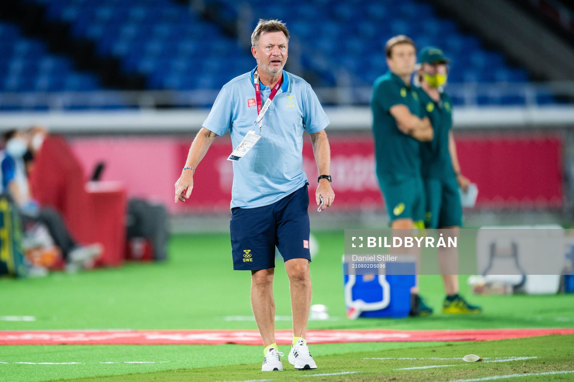 Peter Gerhardsson, head coach of Sweden, in the women´s