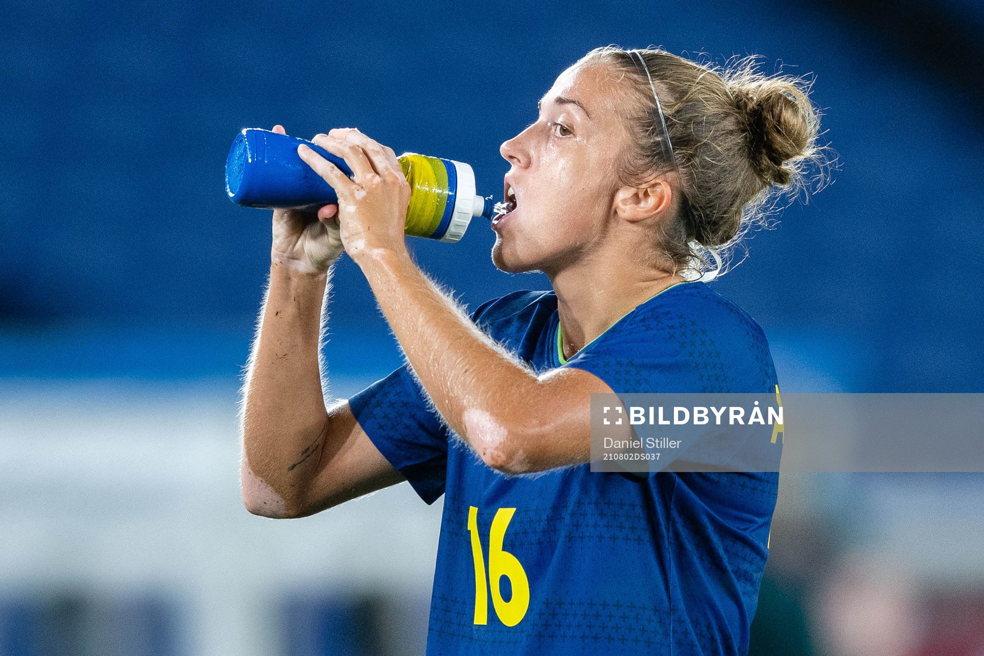 Filippa Angeldahl of Sweden in the women´s football match