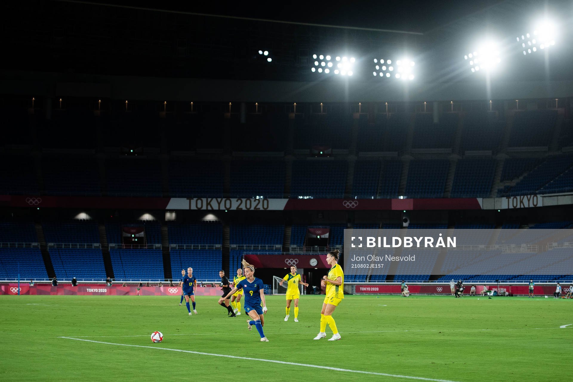 Kosovare Asllani of Sweden in the women´s football match
