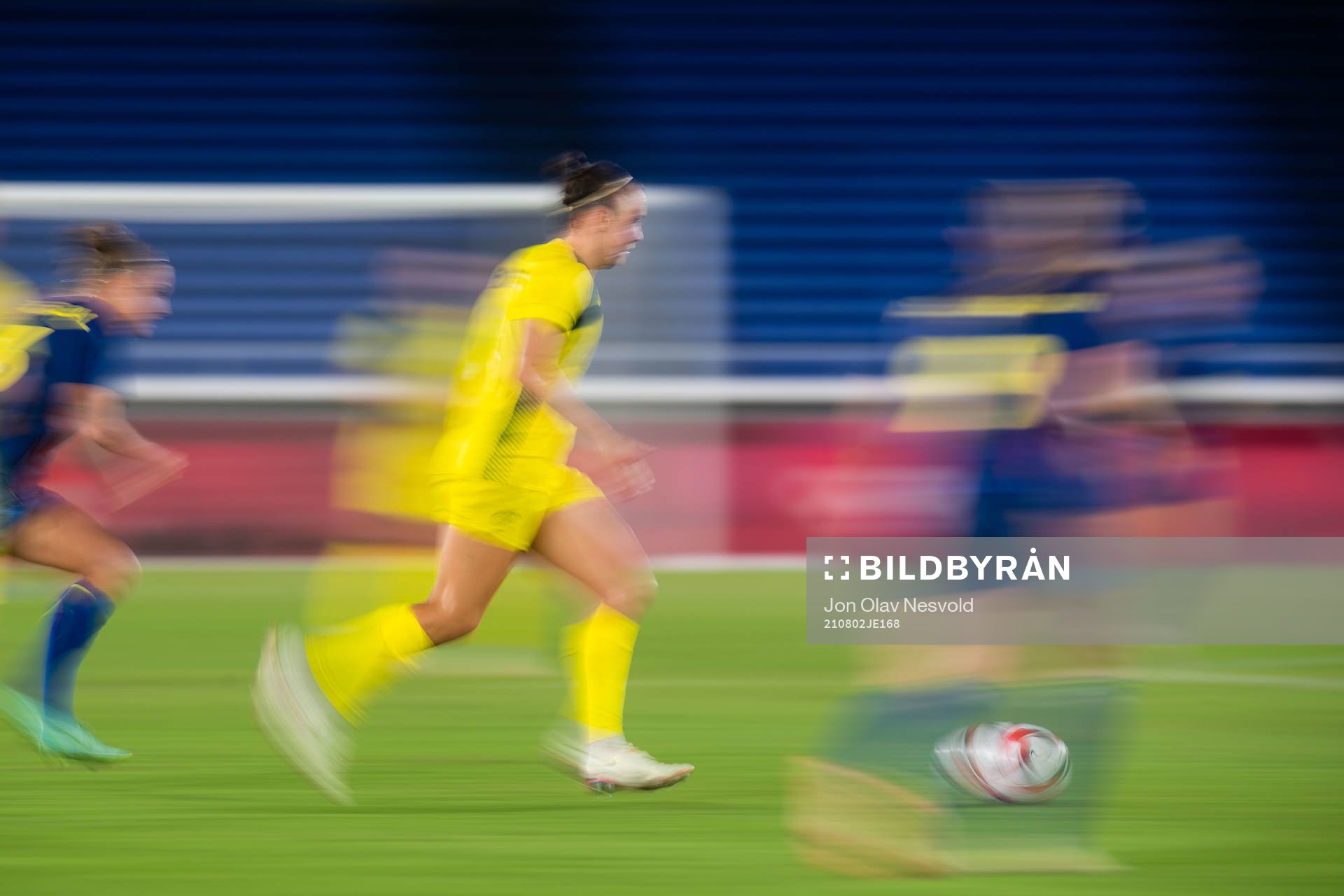 Caitlin Foord of Australia in the women´s football match