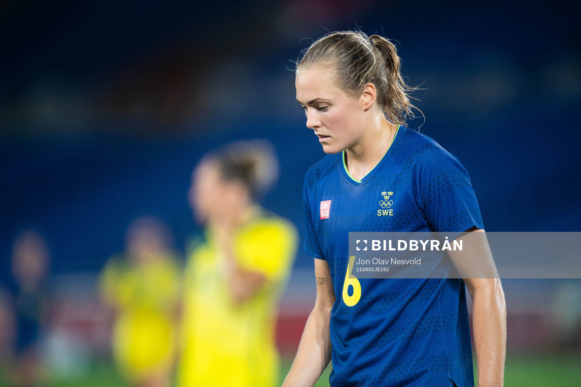 Magdalena Eriksson of Sweden in the women´s football match