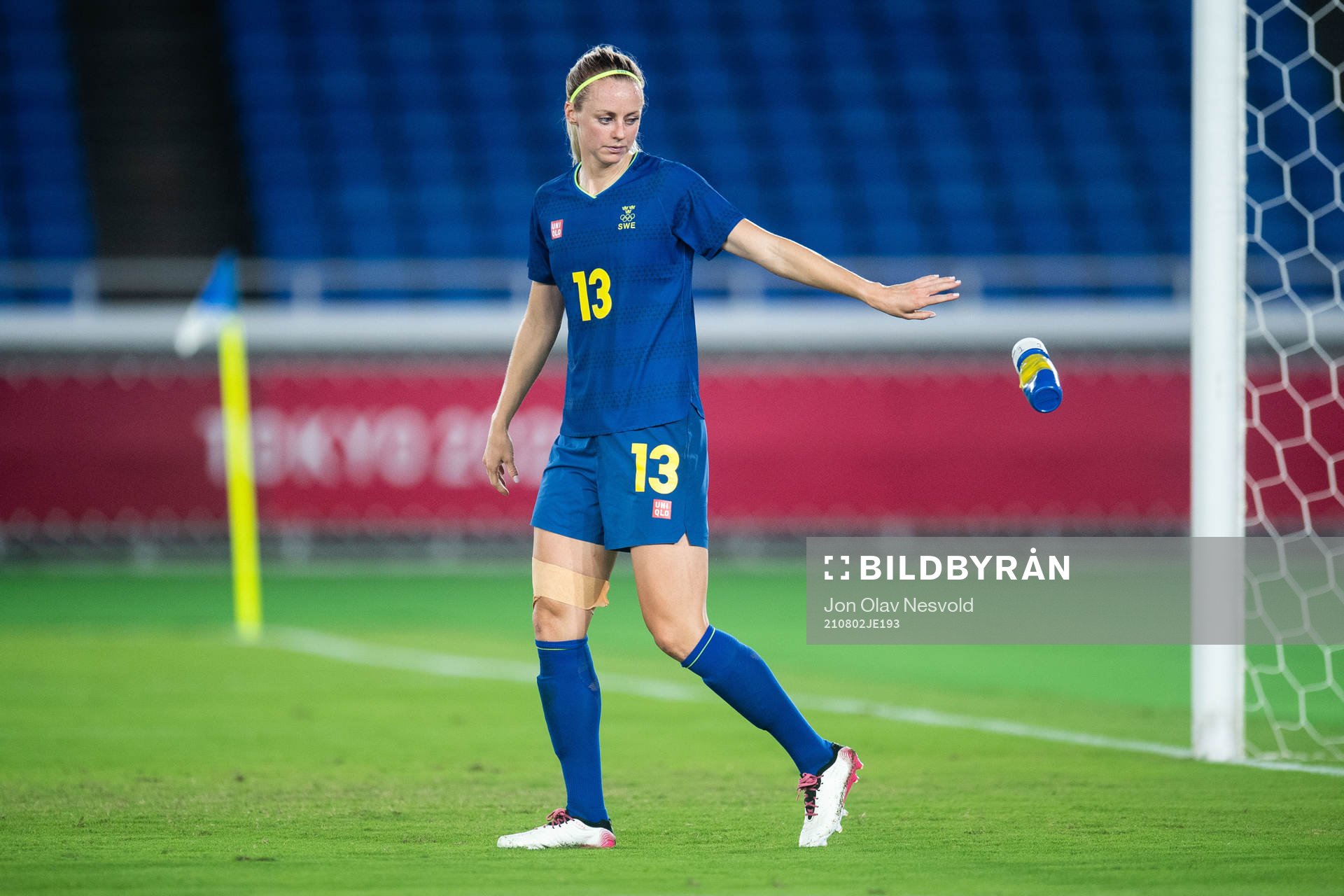 Amanda Ilestedt of Sweden in the women´s football match