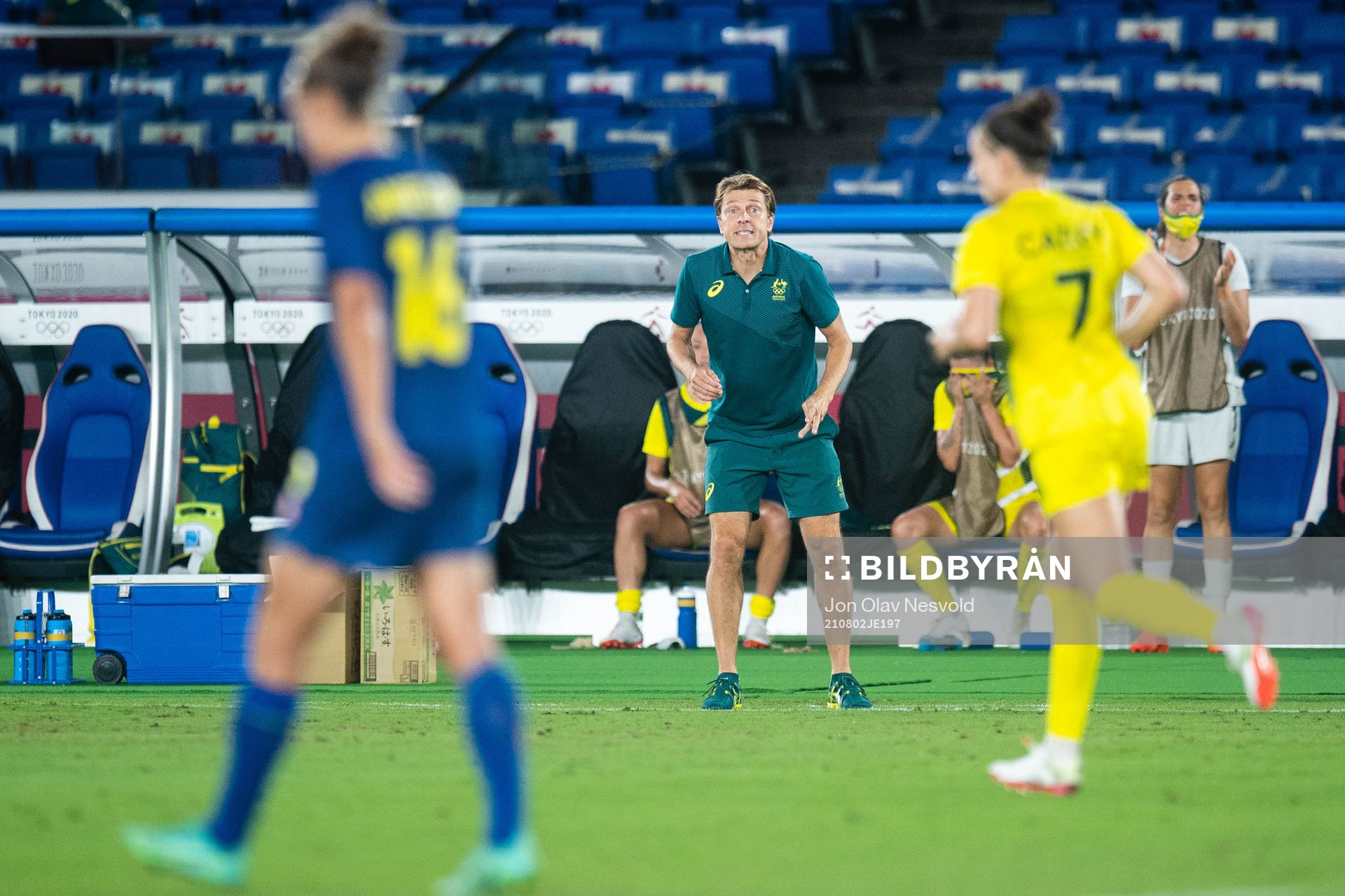 Tony Gustavsson, head coach of Australia in the women´s