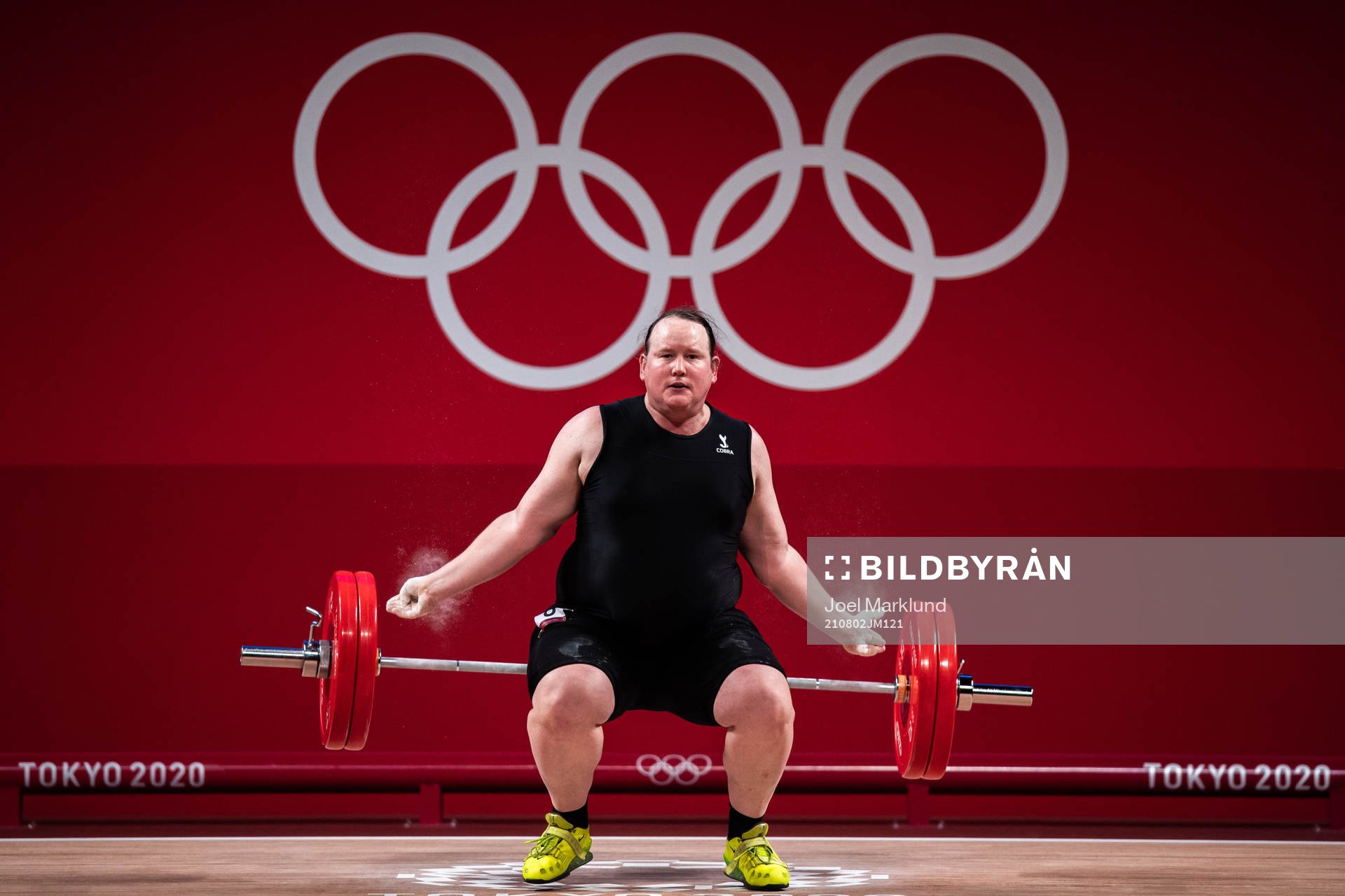 Laurel Hubbard of New Zealand