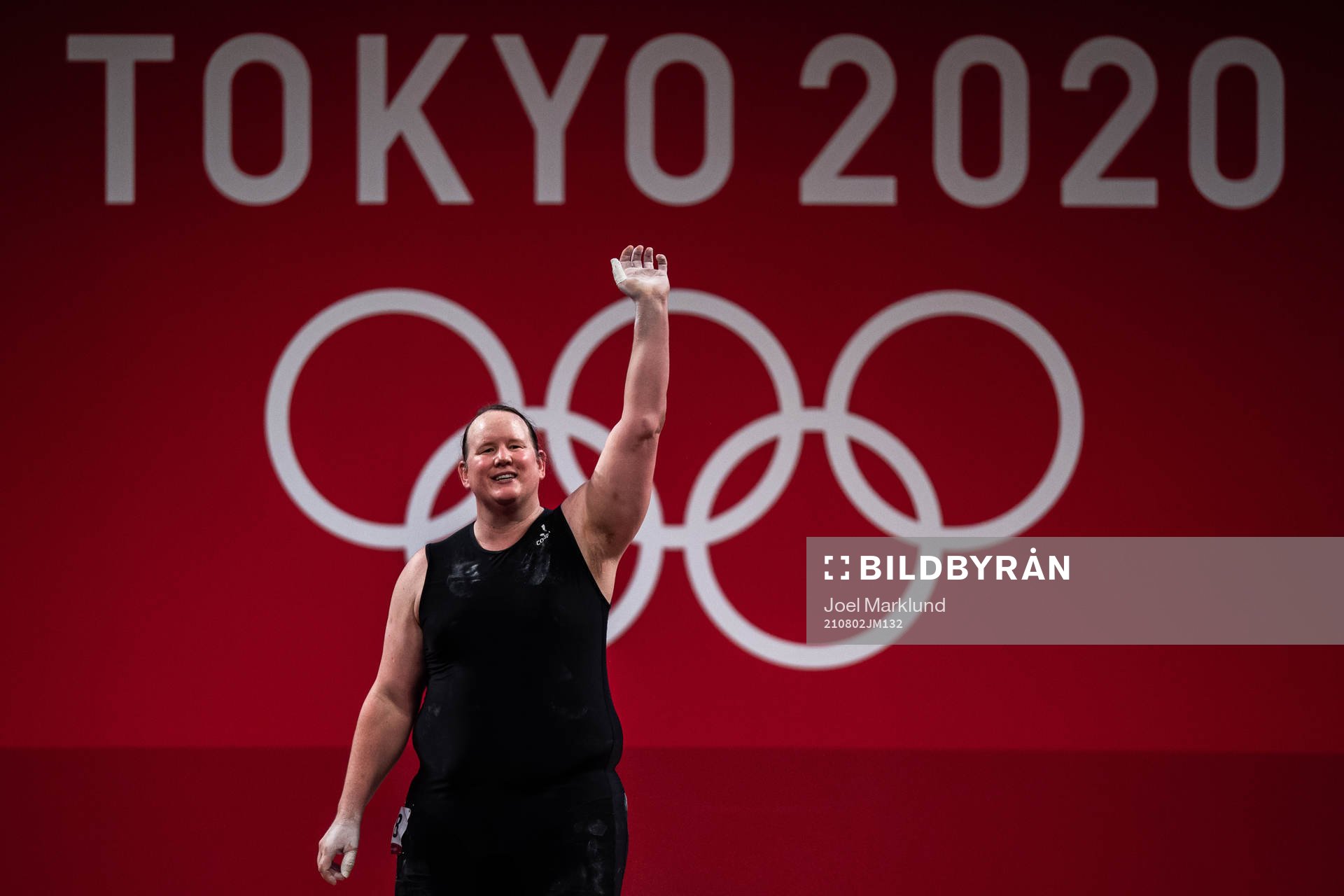 Laurel Hubbard of New Zealand competes in Women’s +87kg Group A weightlifting during day 10 of the Tokyo 2020 Olympic Games on August 2, 2021 in Tokyo. Hubbard wrote history together with Canadian football player Quinn by becoming the first openly transgender female athletes to compete at the Olympics.