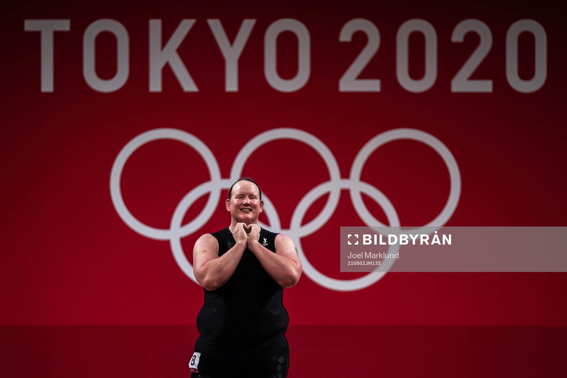 Laurel Hubbard of New Zealand competes in Women’s +87kg Group A weightlifting during day 10 of the Tokyo 2020 Olympic Games on August 2, 2021 in Tokyo. Hubbard wrote history together with Canadian football player Quinn by becoming the first openly transgender female athletes to compete at the Olympics.