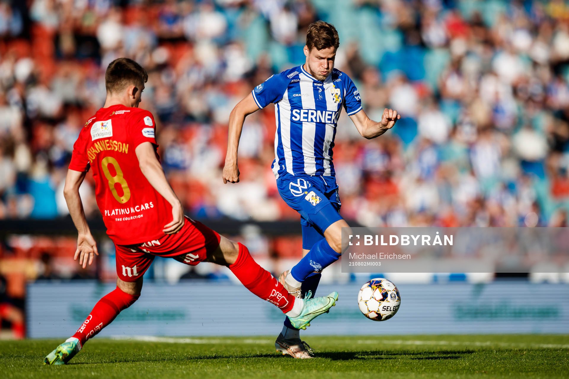 IFK Norrköpings Isak Bergmann Johannesson och IFK