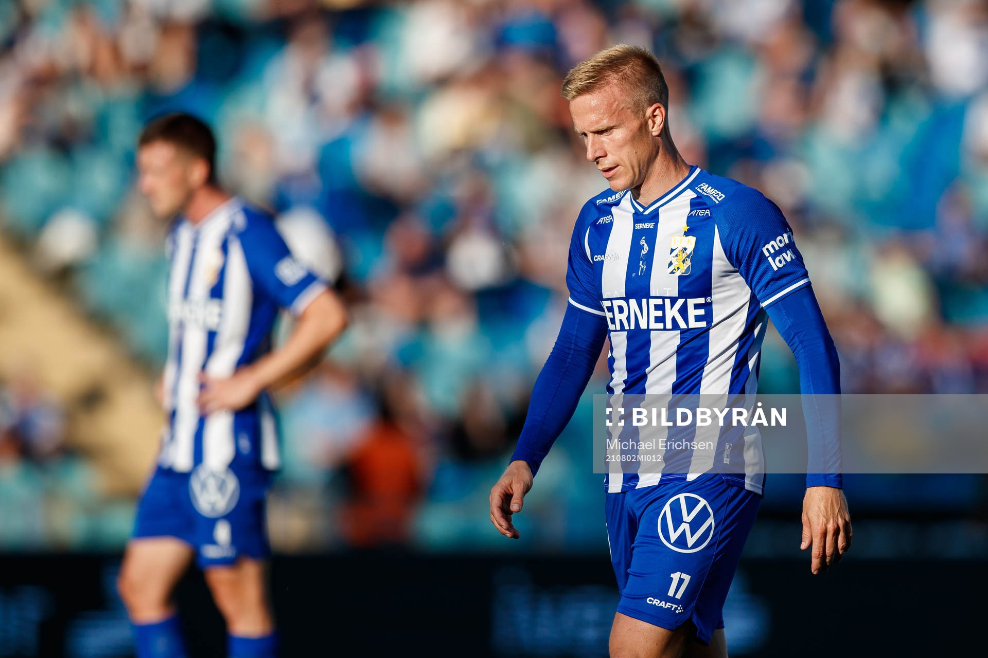 IFK Göteborgs Oscar Wendt deppar