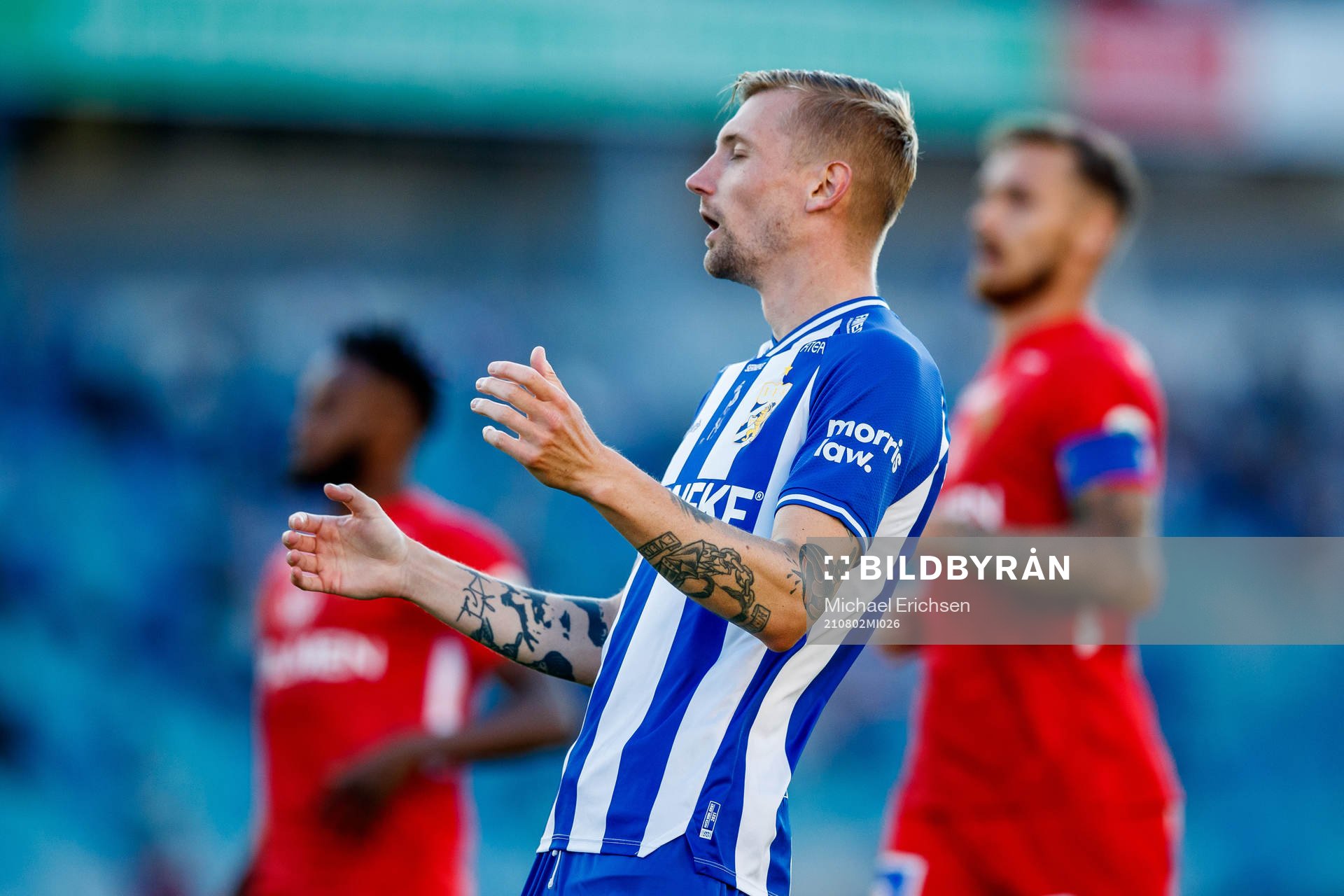 IFK Göteborgs Sebastian Eriksson deppar