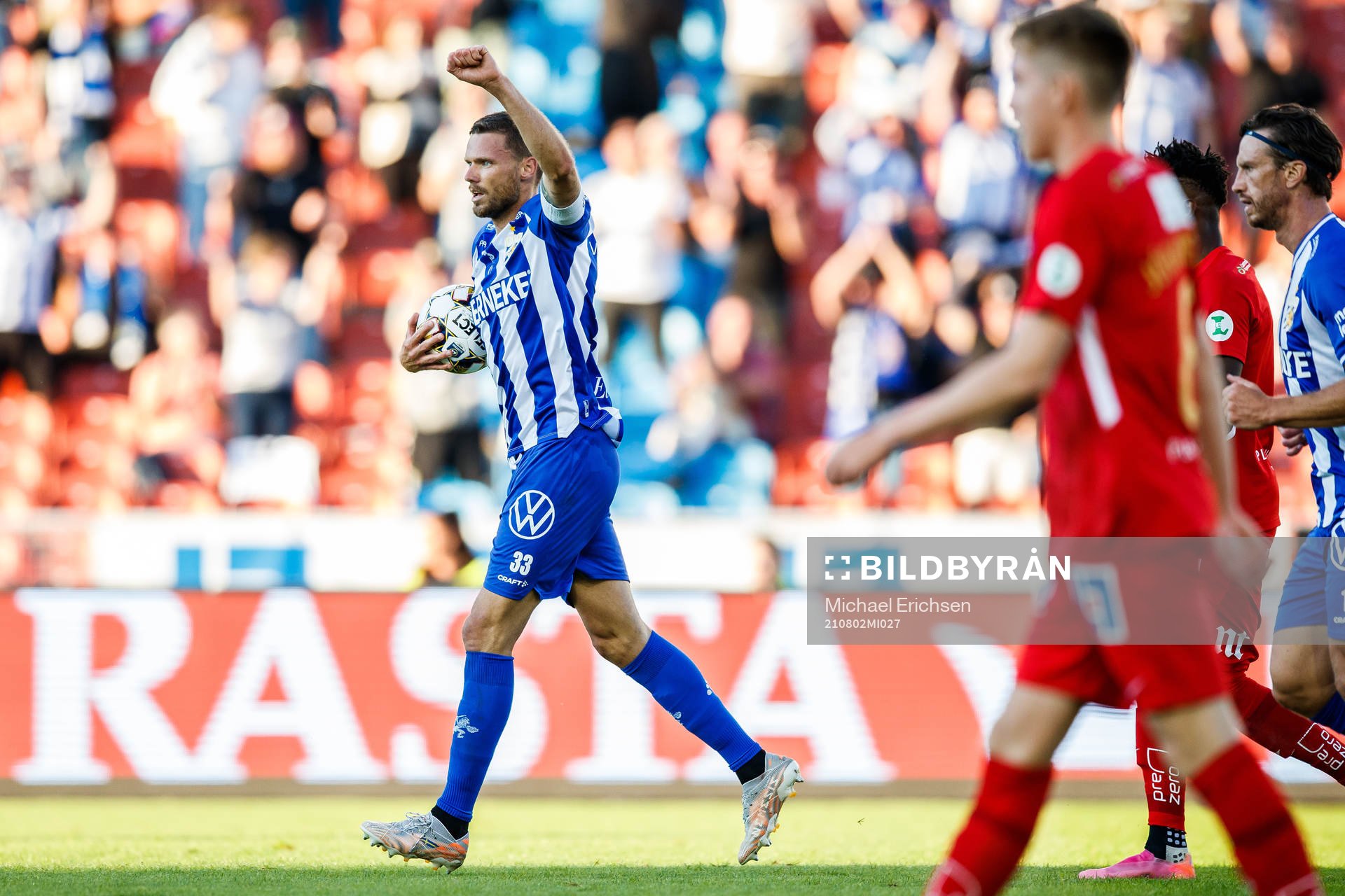 IFK Göteborgs Marcus Berg jublar