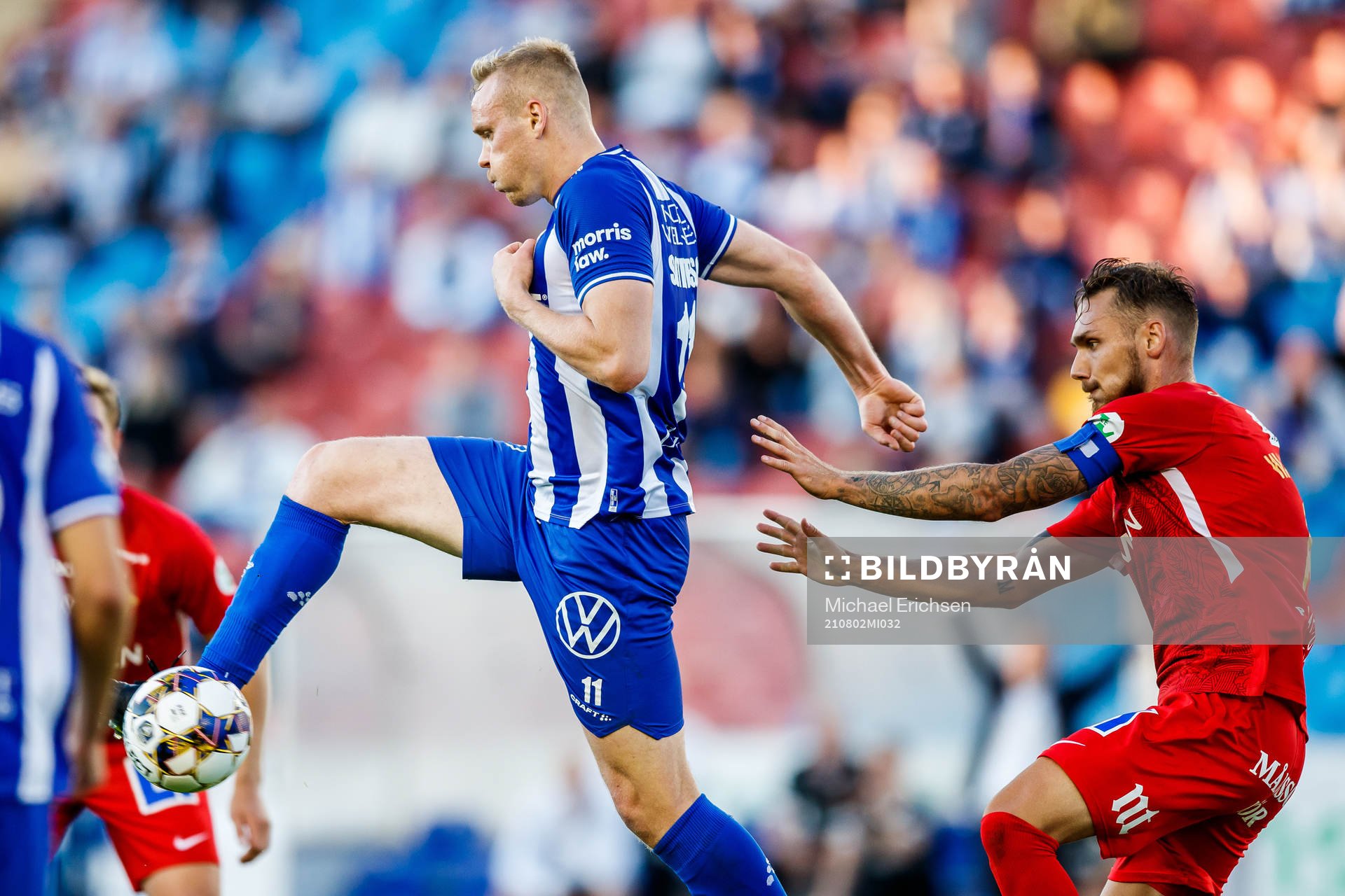 IFK Göteborgs Kolbeinn Sigthorsson och IFK Norrköpings