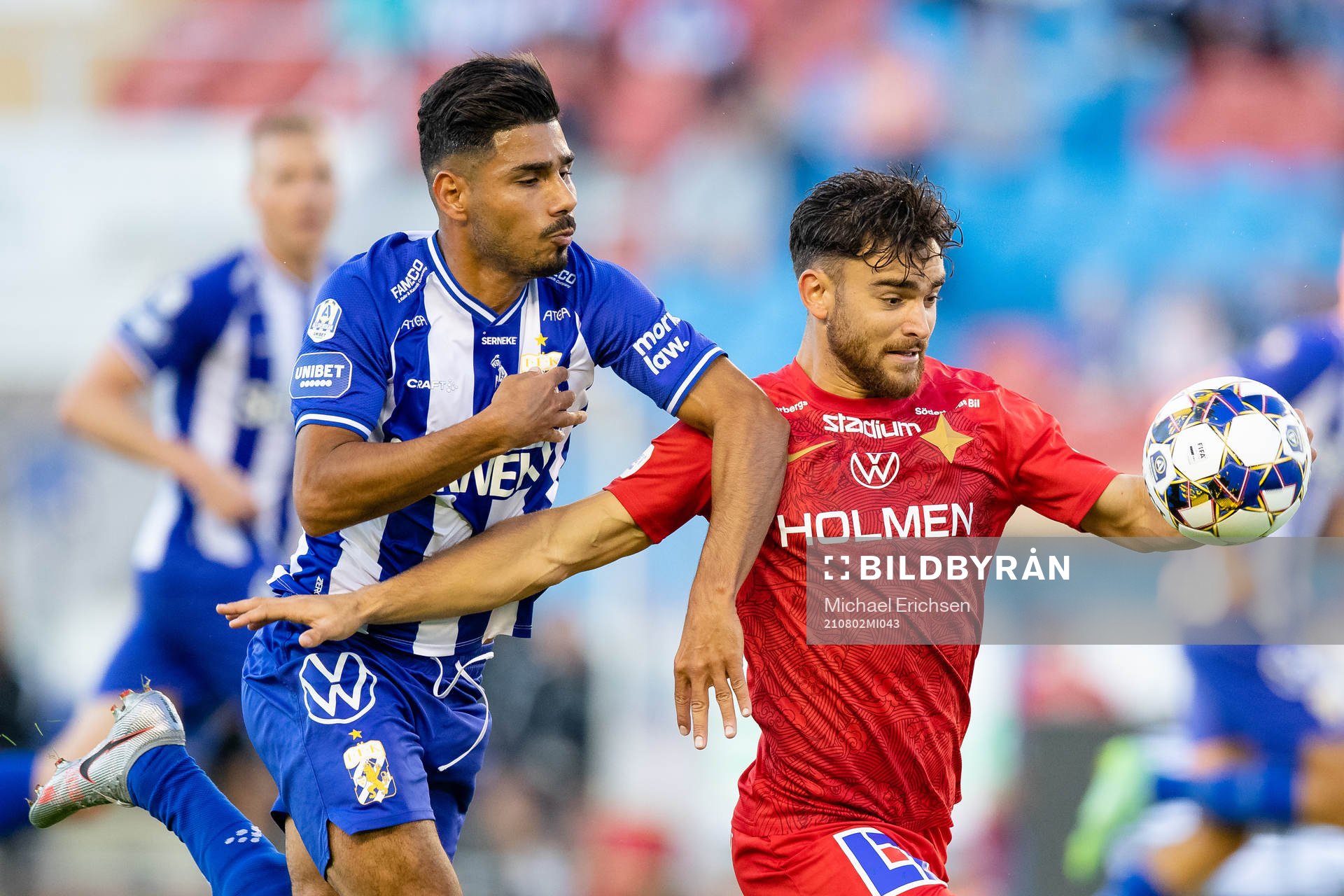 IFK Göteborgs Hosam Aiesh och IFK Norrköpings Yahav