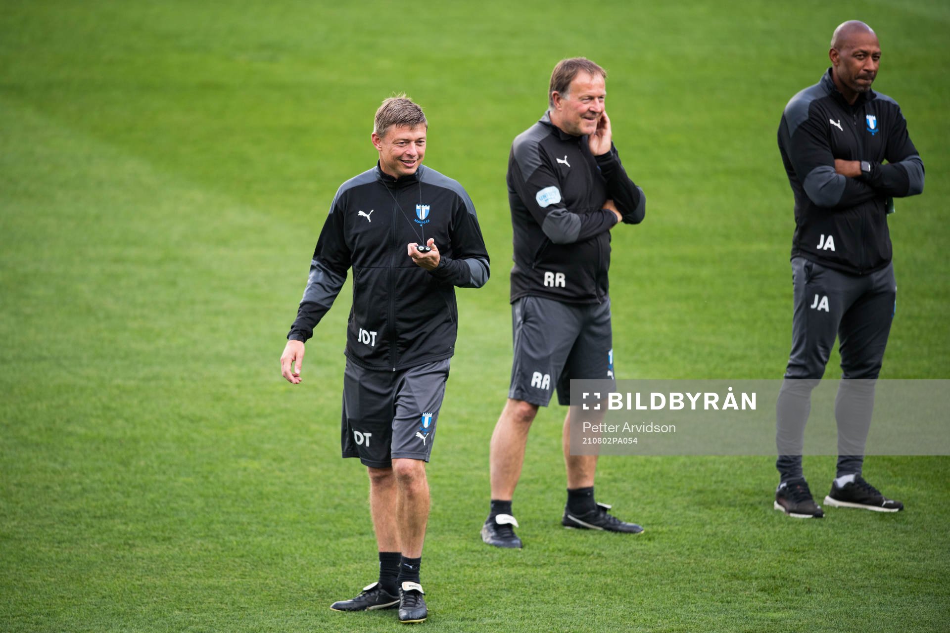 Jon Dahl Tomasson, head coach, Remy Reijnierse, assistant