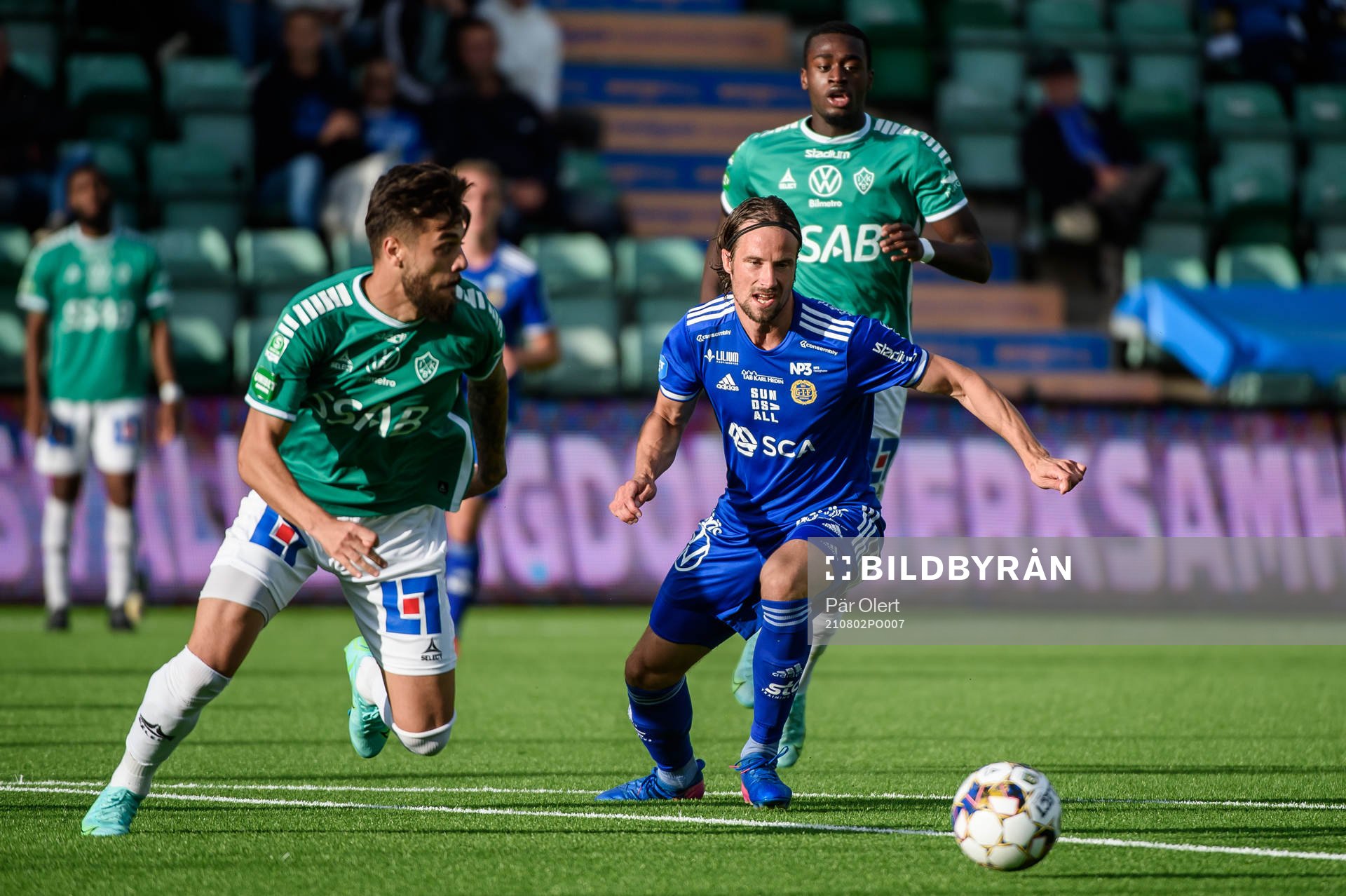 Sundsvalls Linus Hallenius och Brages Nicolas Gianini Dantas